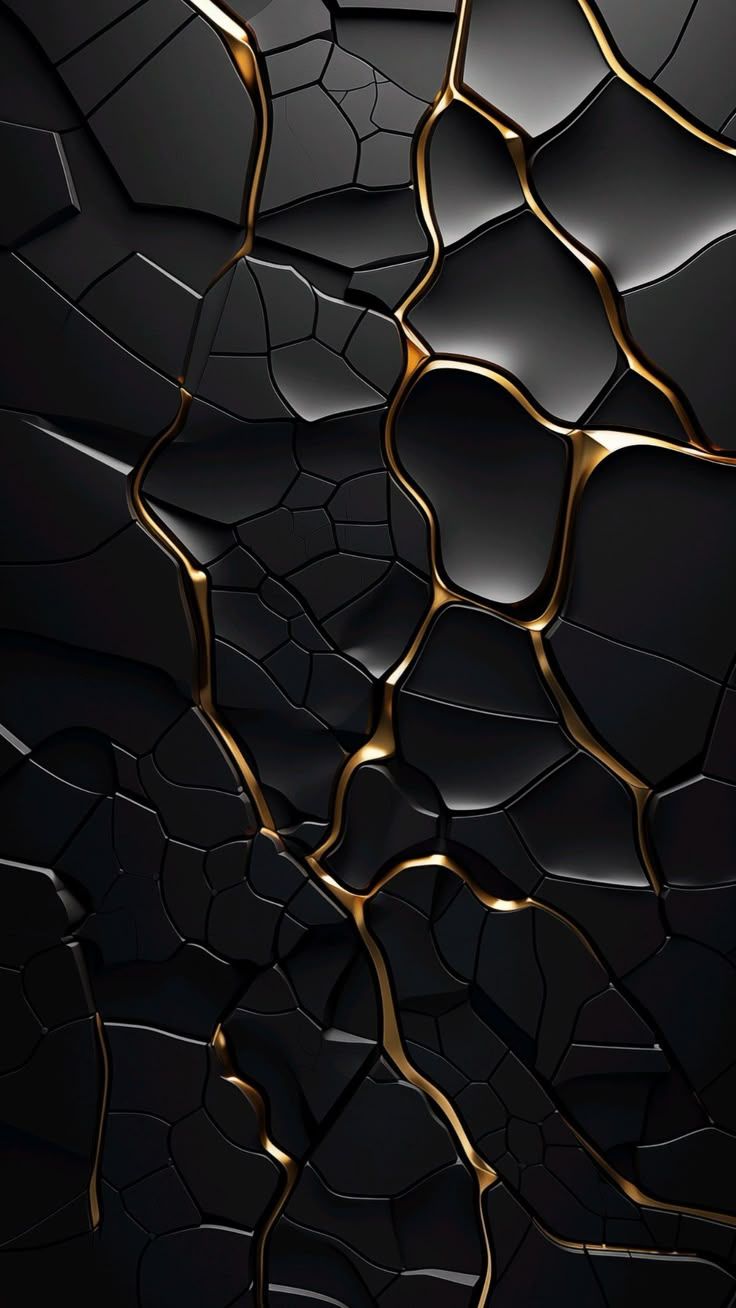 736x1308 Black and Goldk wallpaper
