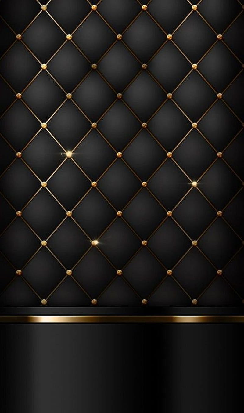 800x1353 Black and gold, pattern, HD phone wallpaper