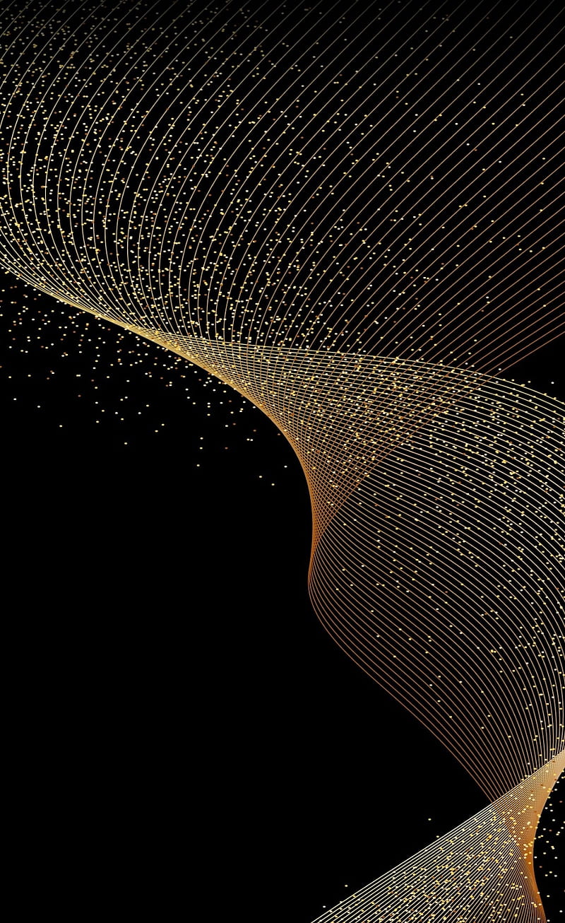 800x1306 Black gold, glitter, HD phone wallpaper