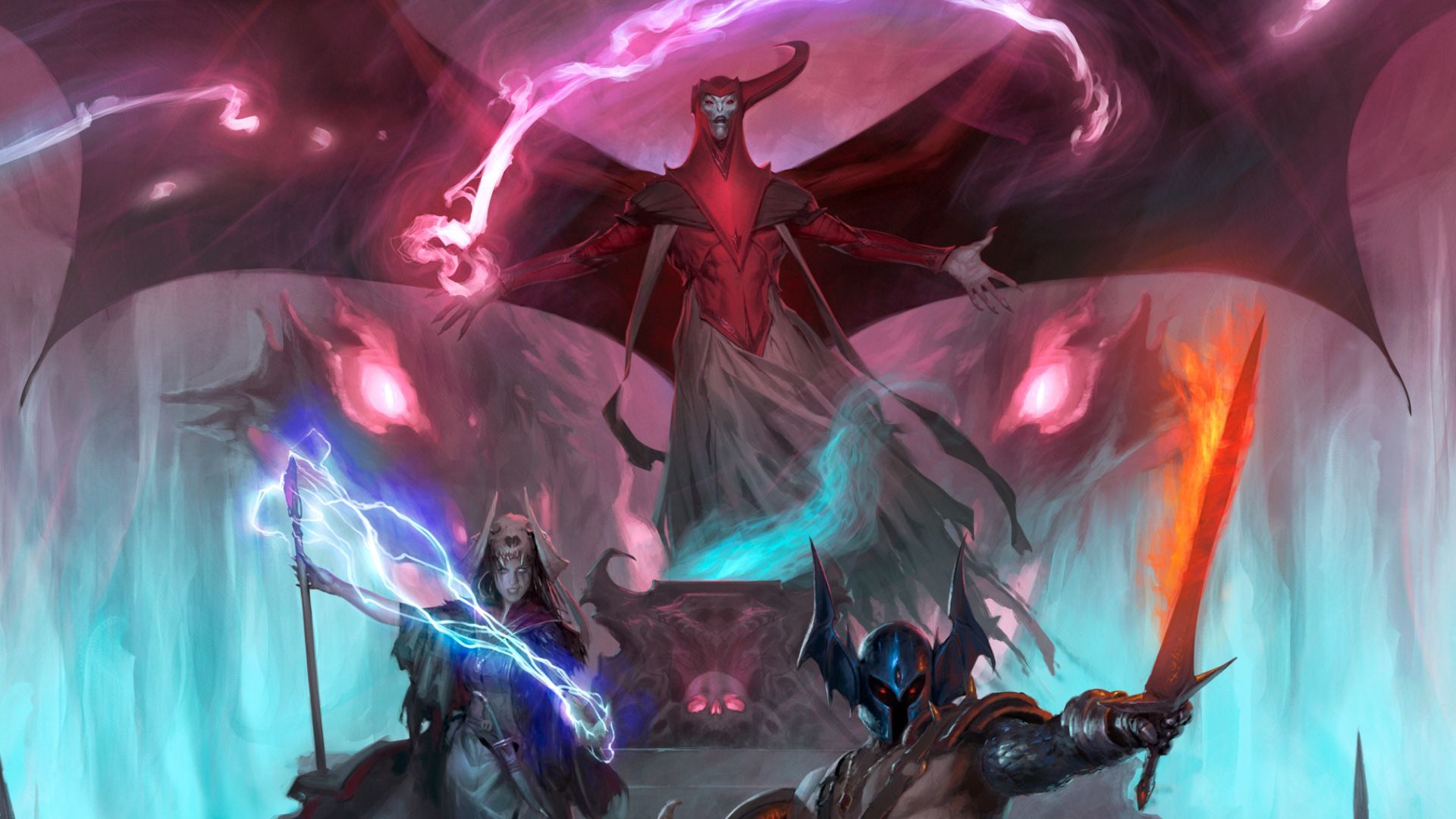 1920x1080 New D&D Dungeon Master's Guide cover art delivers some big 80s nostalgia