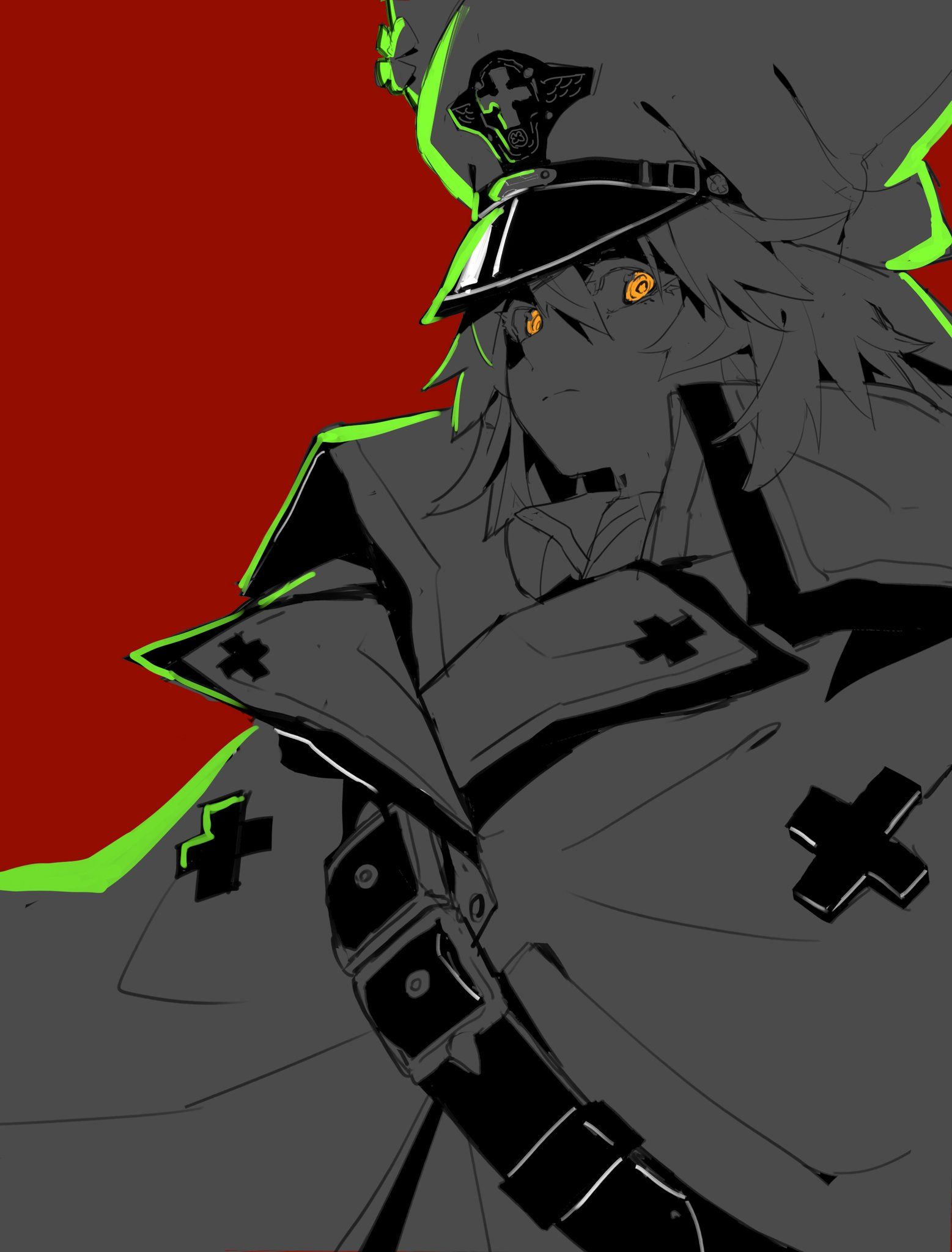 1557x2048 Ramlethal ideas. guilty gear, gear art, character design