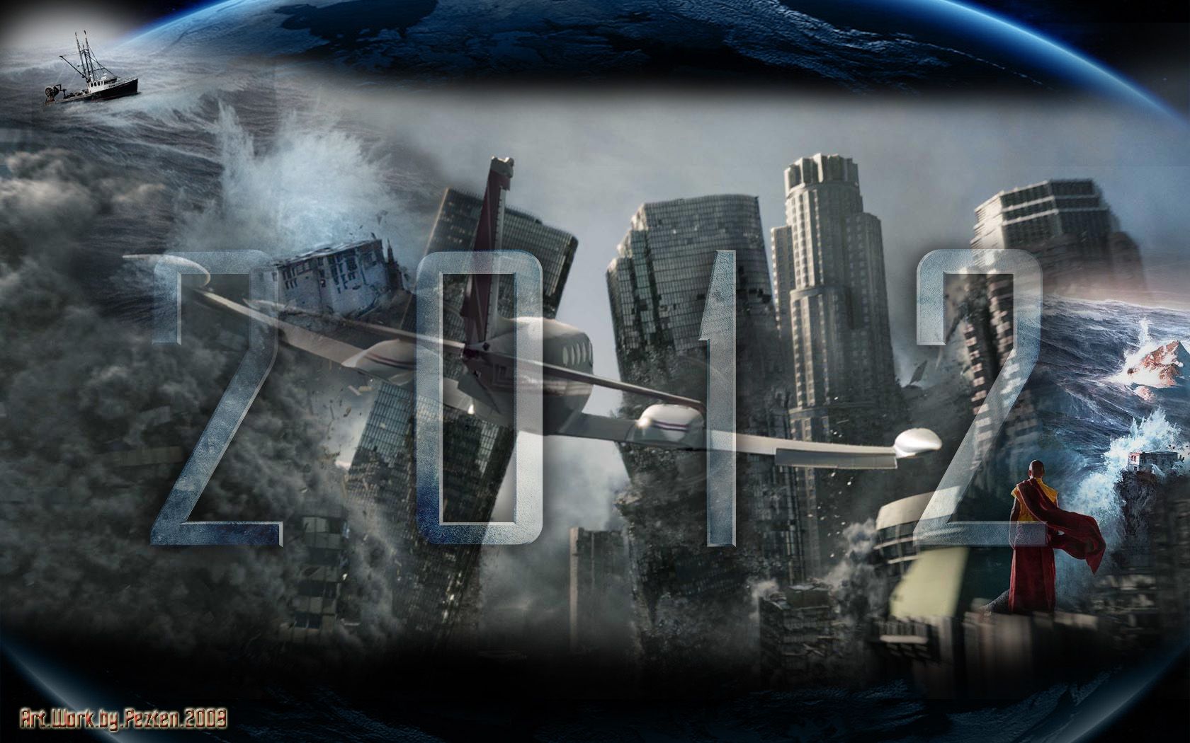 1680x1050 Movie HD Wallpaper: Earth on the Edge of Catastrophe