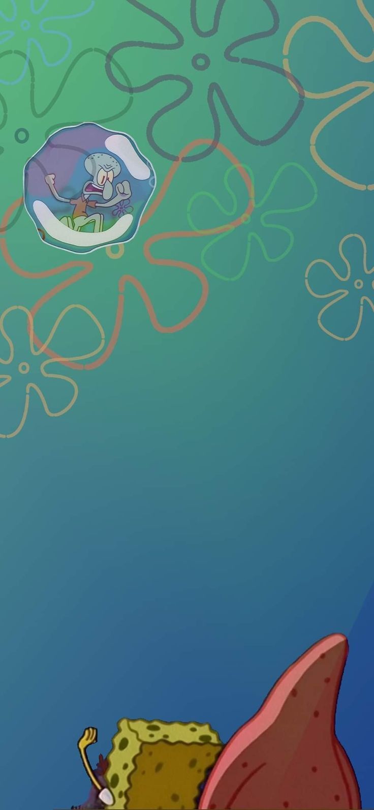 736x1593 Funny Spongebob Patrick Squidward Best Viral Meme Wallpaper 2025 For IPhone And Android