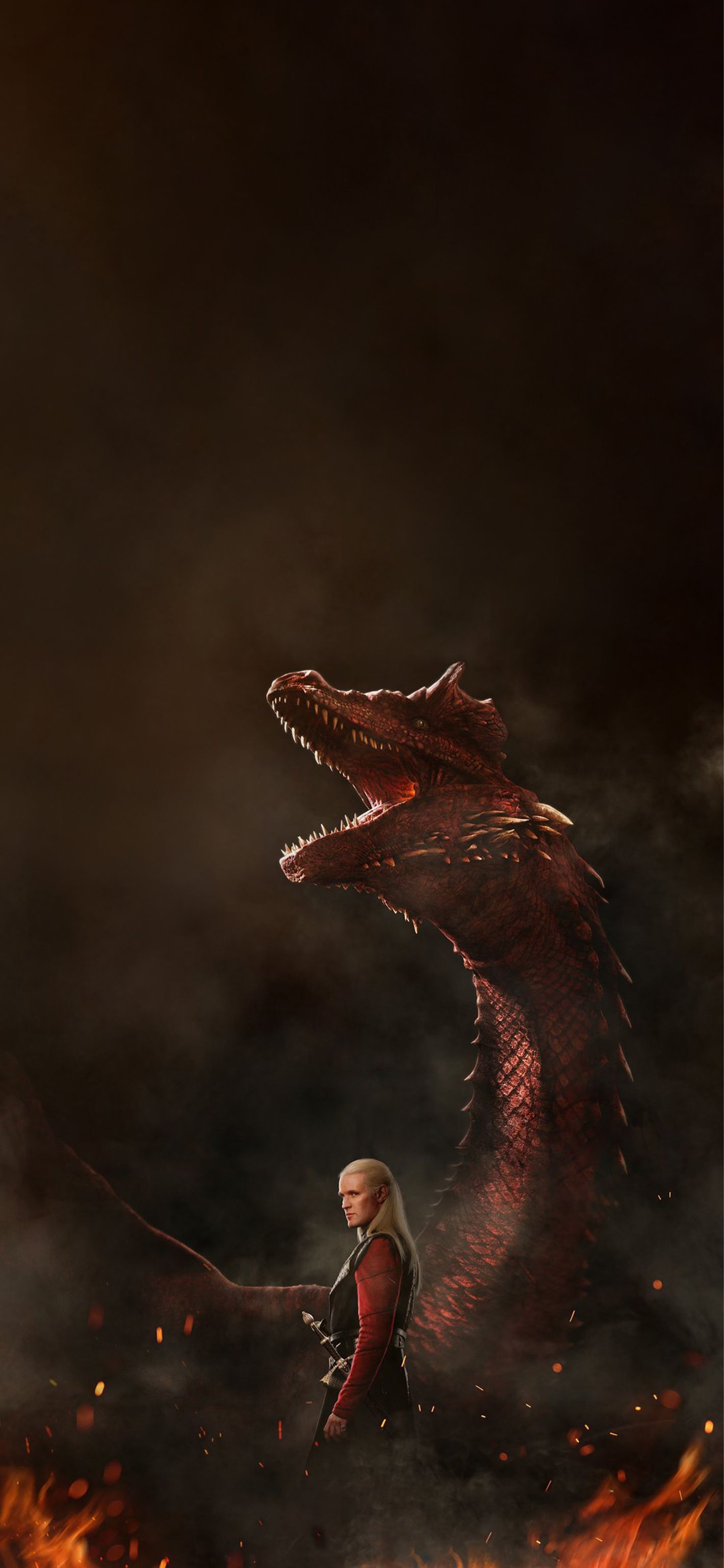 1420x3073 House of the Dragon (2022) and Mobile Wallpaper