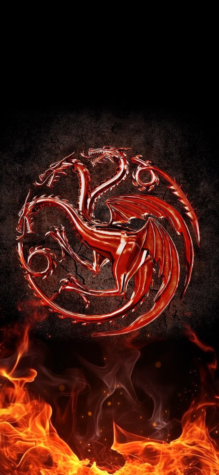 736x1595 House of the Dragon iPhone wallpaper (Season 2)