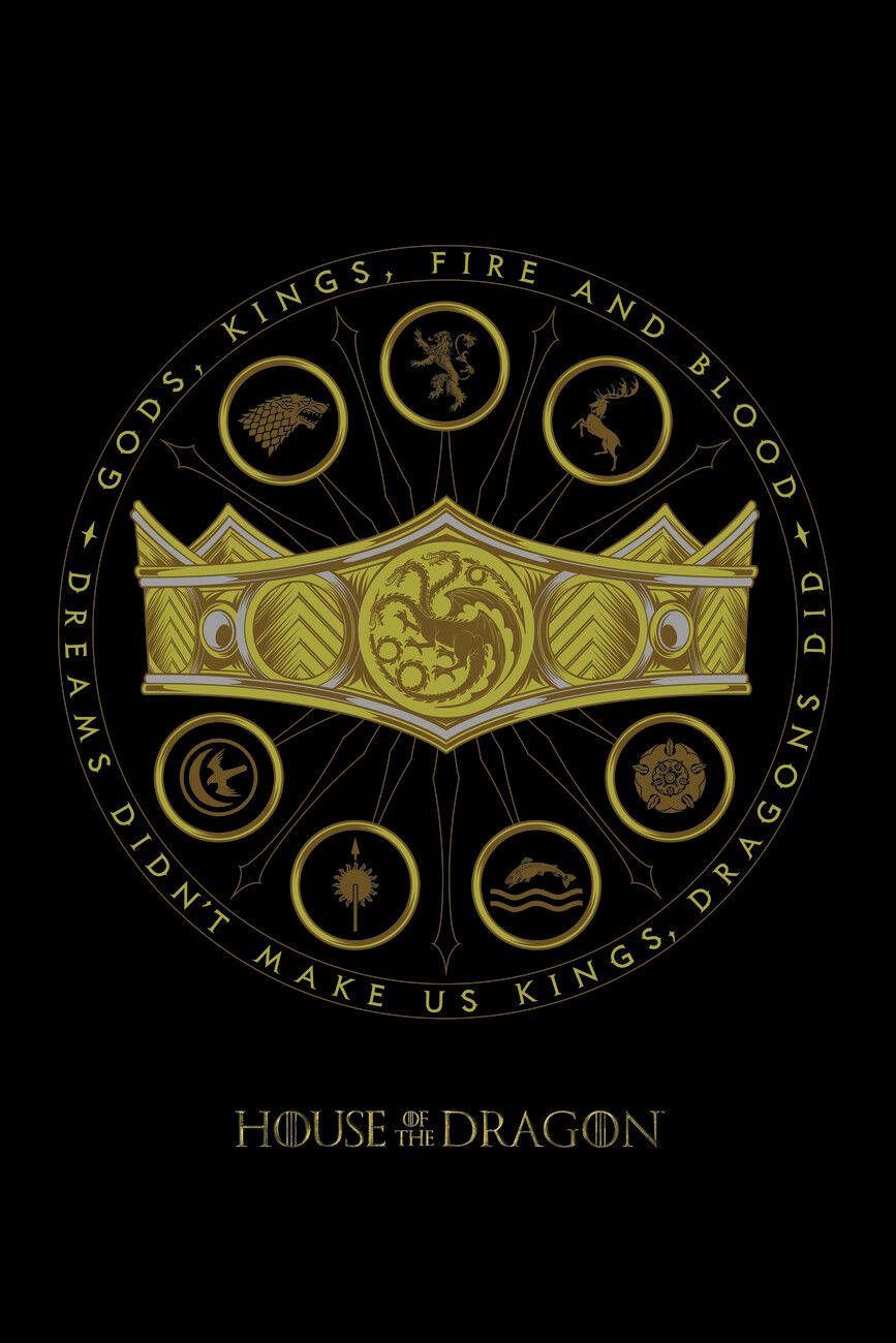 867x1300 Poster House of Dragon