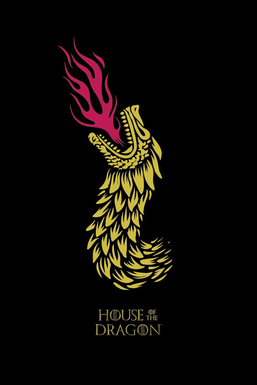867x1300 Poster House of Dragon's Fire. Wall Art 1 FREE