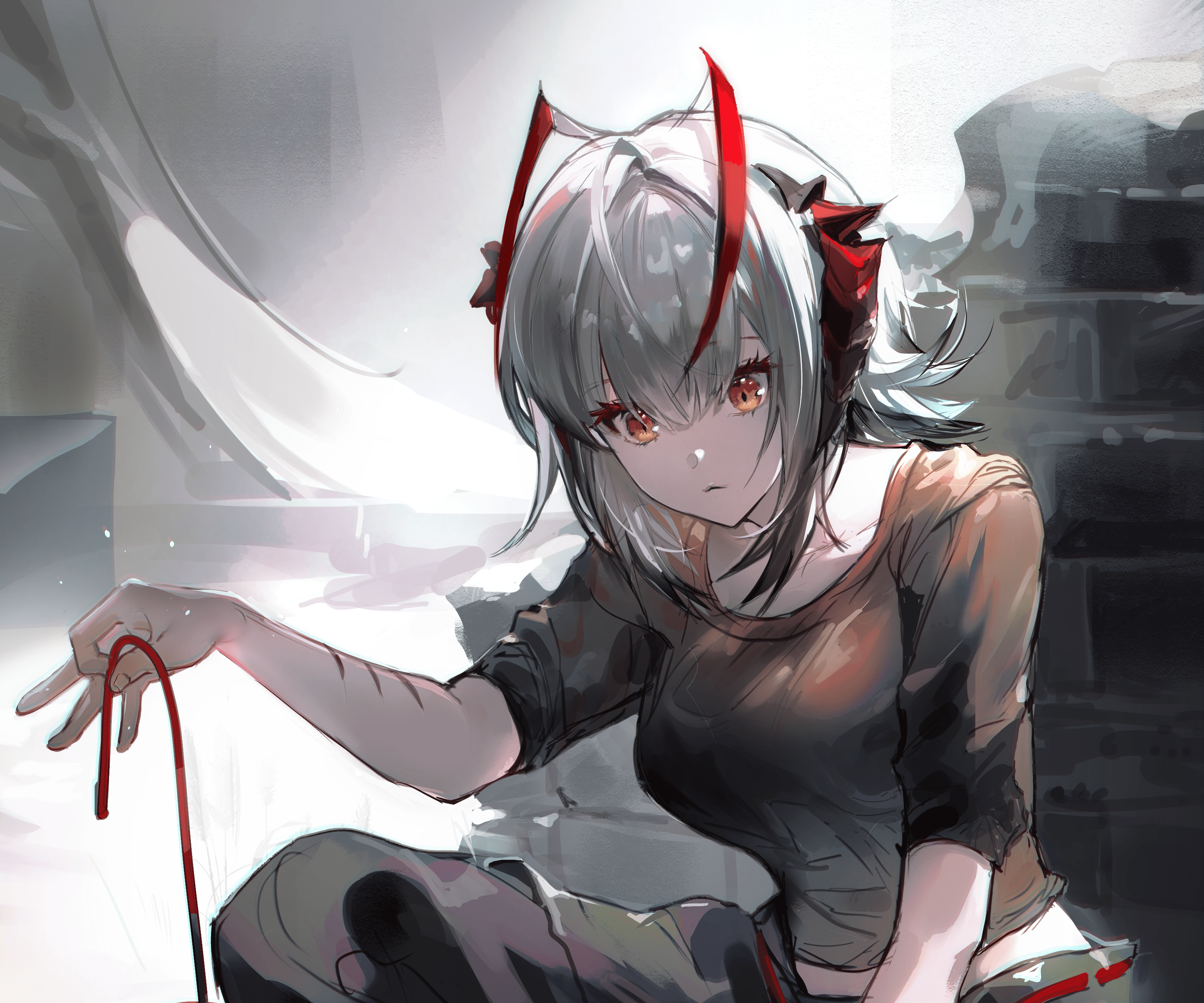 3133x2611 Download W (Arknights) Video Game Arknights HD Wallpaperx2611