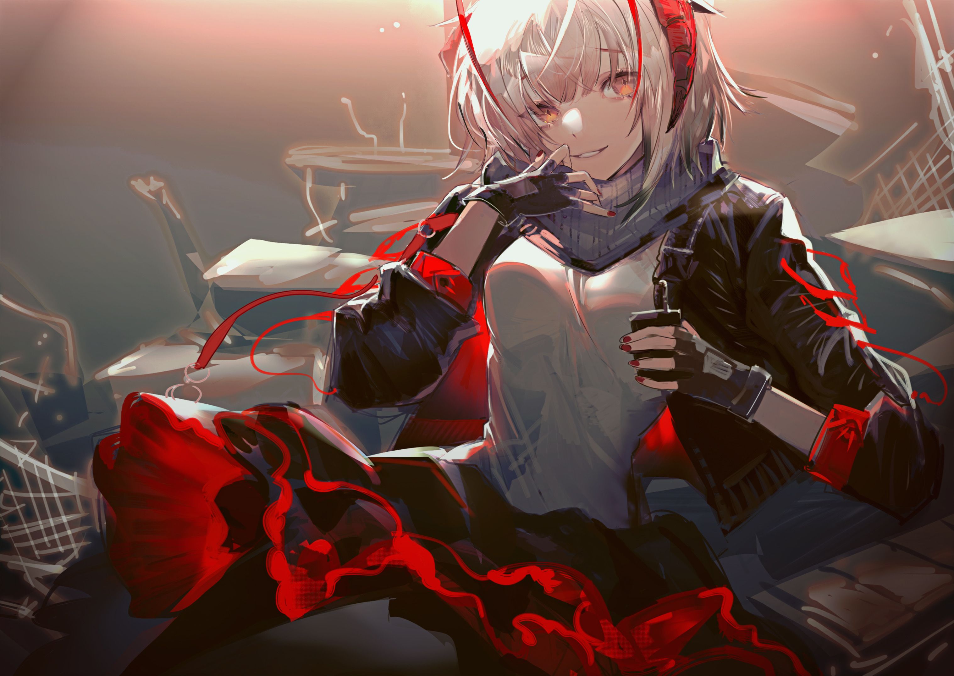 3035x2150 Download W (Arknights) Video Game Arknights HD Wallpaperx2150