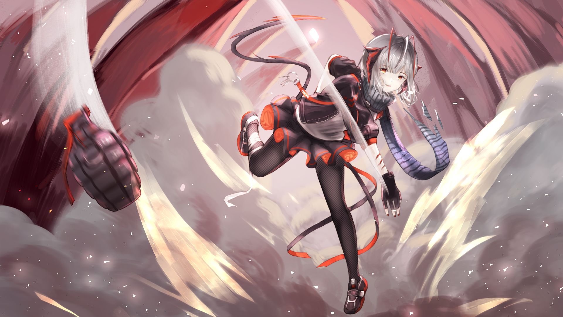 1920x1080 Phone wallpaper: Arknights, W (Arknights), Video Game 980922