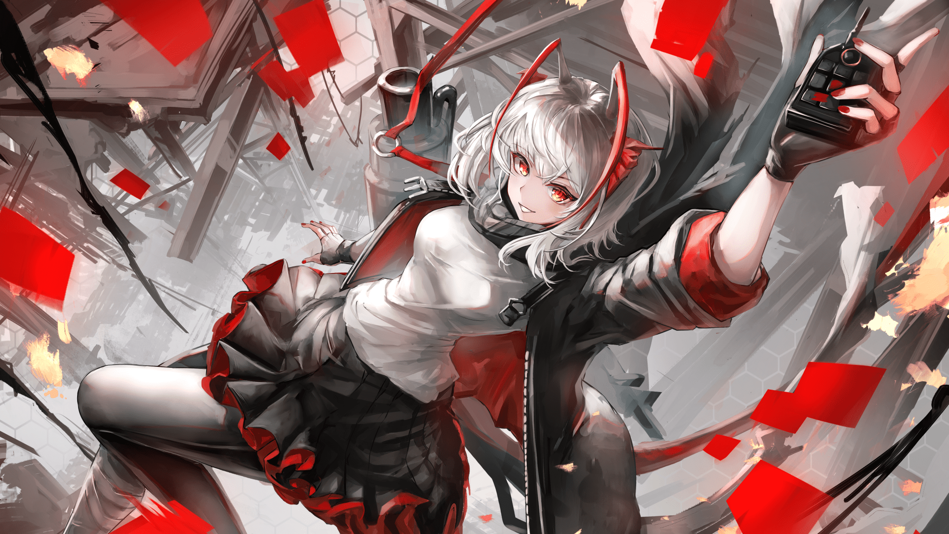 1920x1080 W (Arknights) HD Wallpaper by SPYRO1192ON Anime Image Board