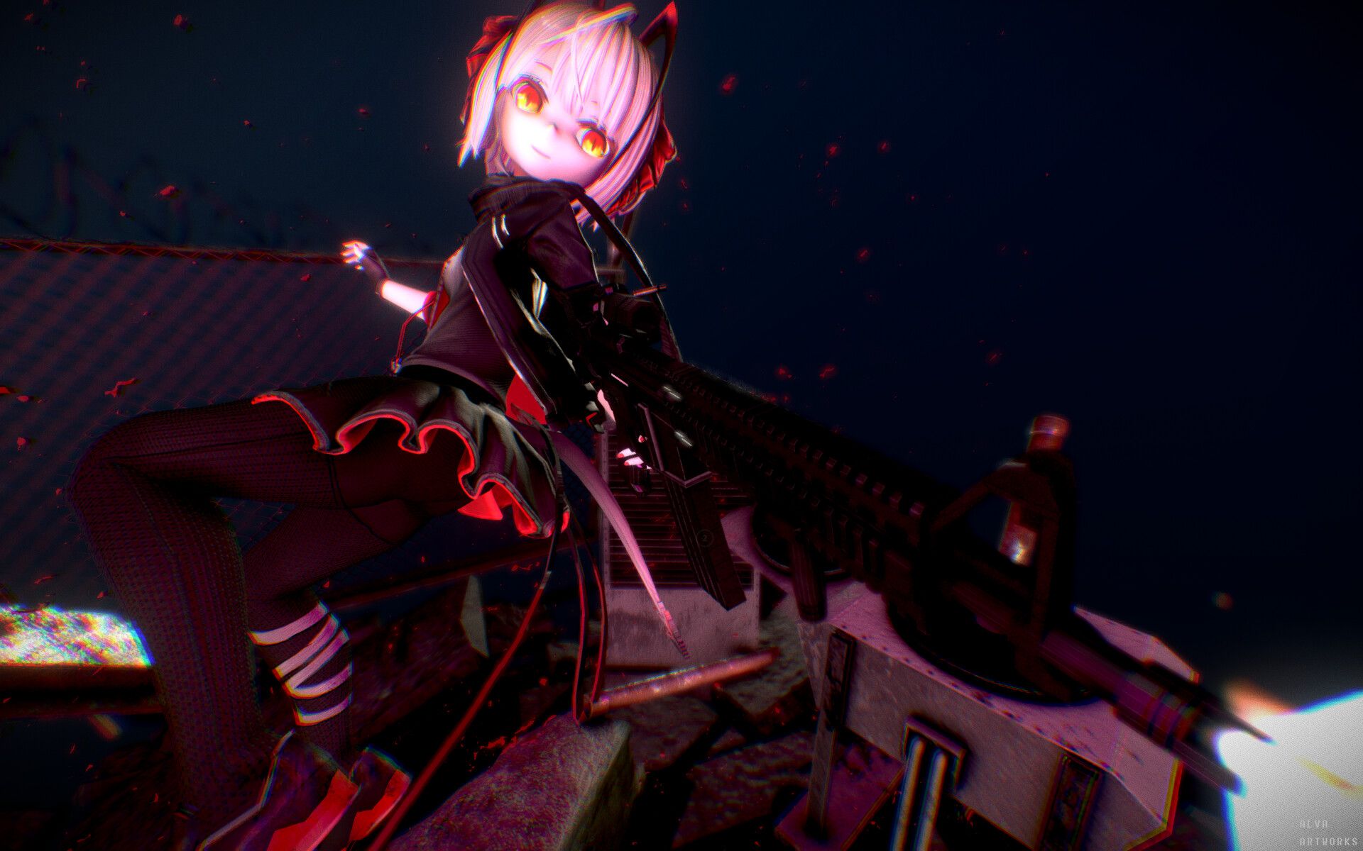 1920x1200 alva wong - [Arknights] W