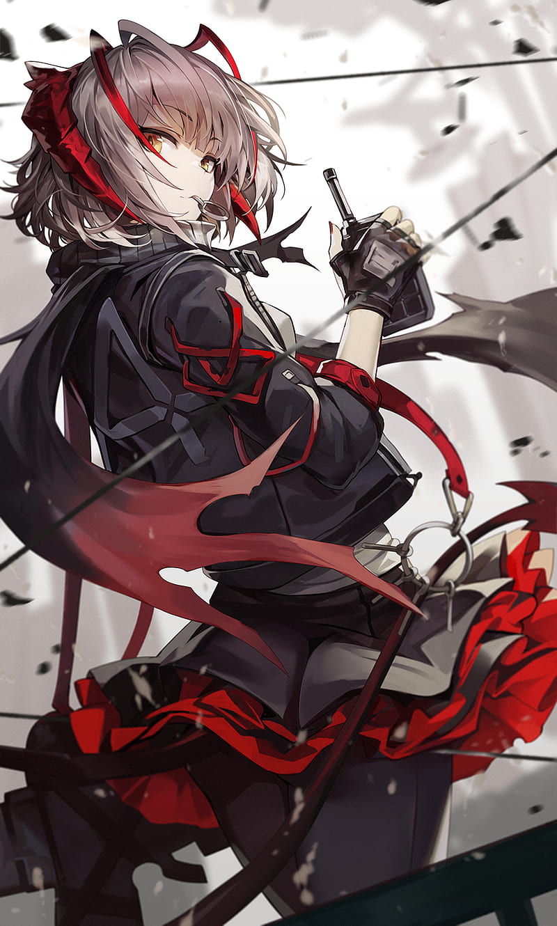 800x1330 Anime, anime girls, digital art, artwork, 2D, portrait display, vertical, horns, HD phone wallpaper