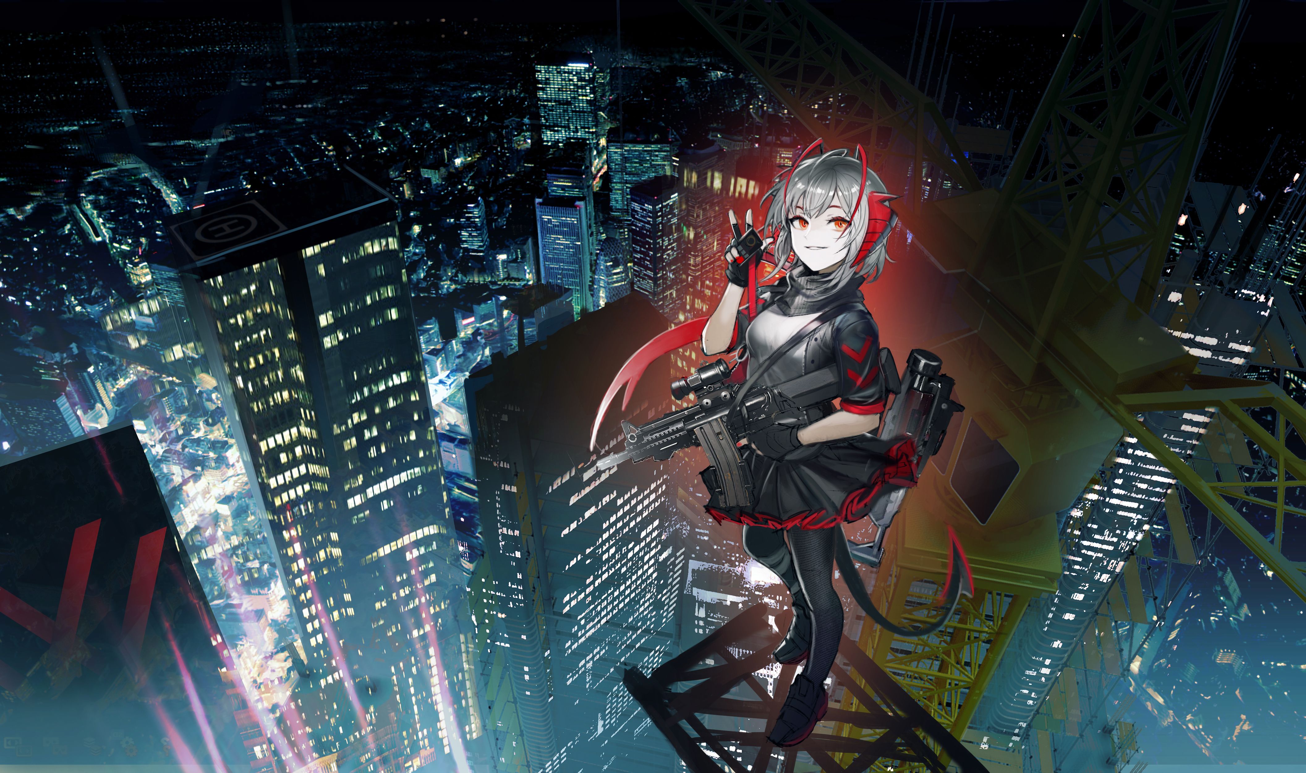 4225x2500 Desktop wallpaper: Arknights, W (Arknights), Video Game 4K free download for PC. 1058404