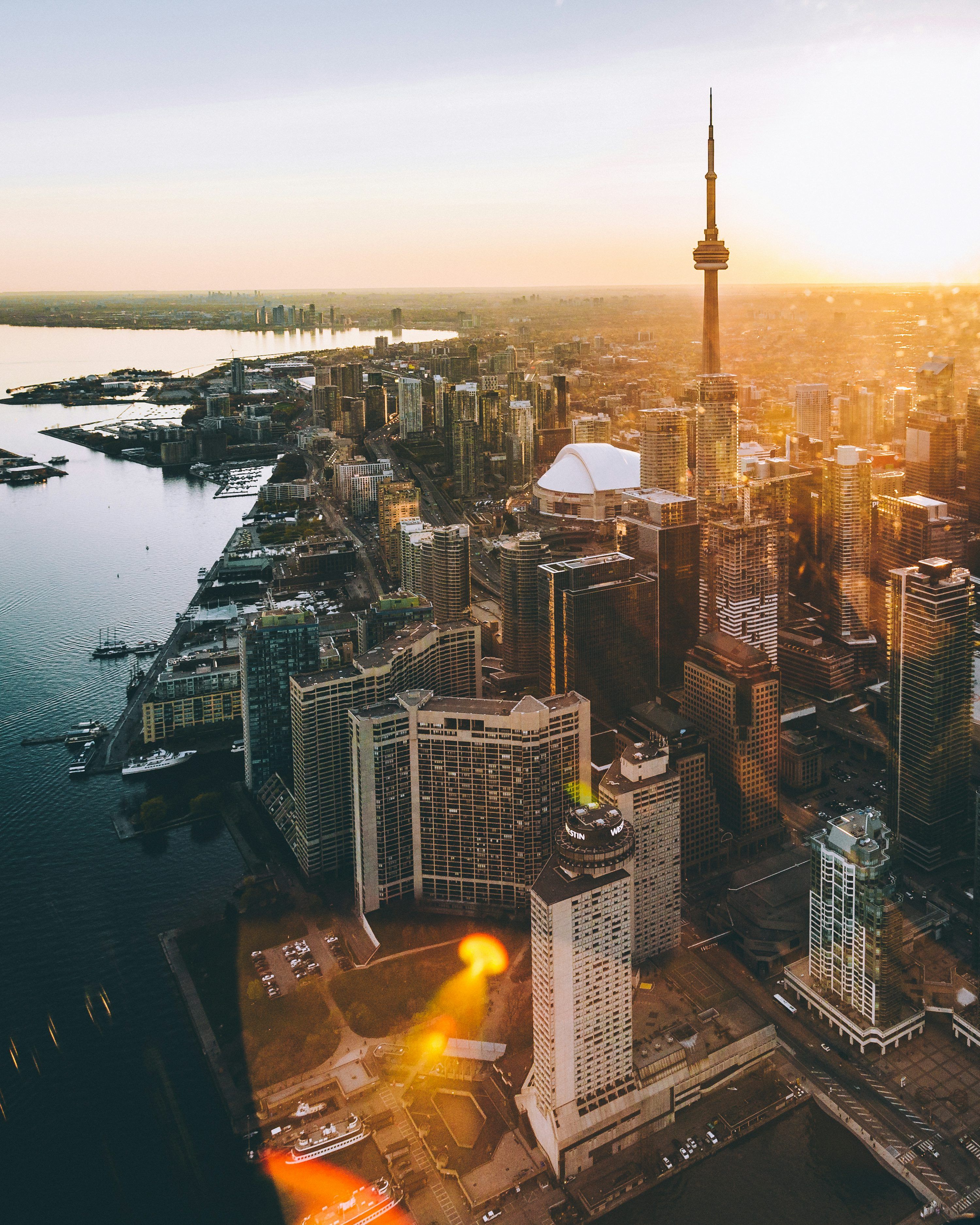 3000x3749 Toronto Aerial Picture. Download Free Image