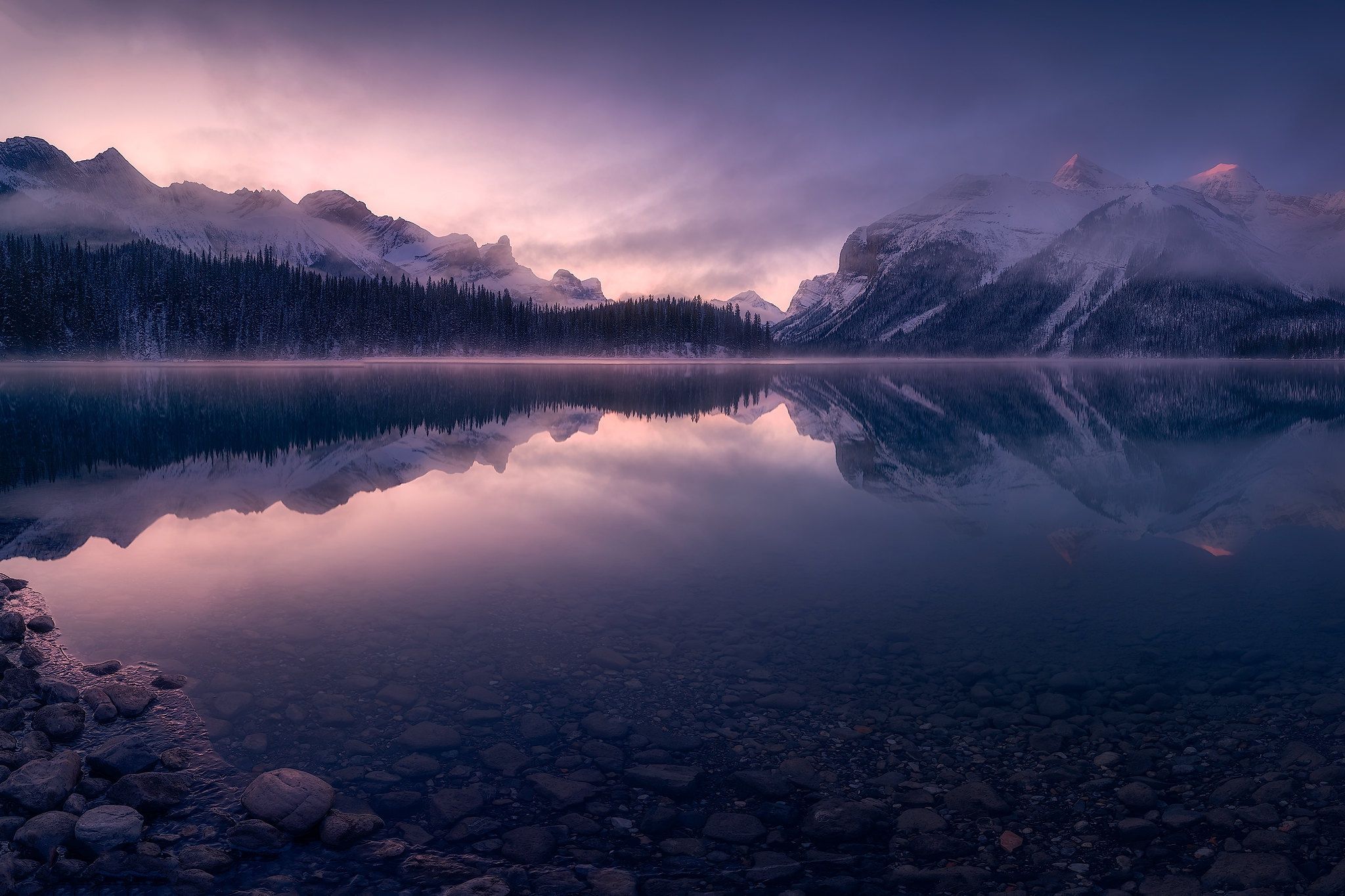 2048x1365 Wallpaper mountains, lake, reflection, Canada, Ontario, Canada, Ontario, Lake Lauzon for mobile and desktop, section пейзажи, resolution 2048x1365