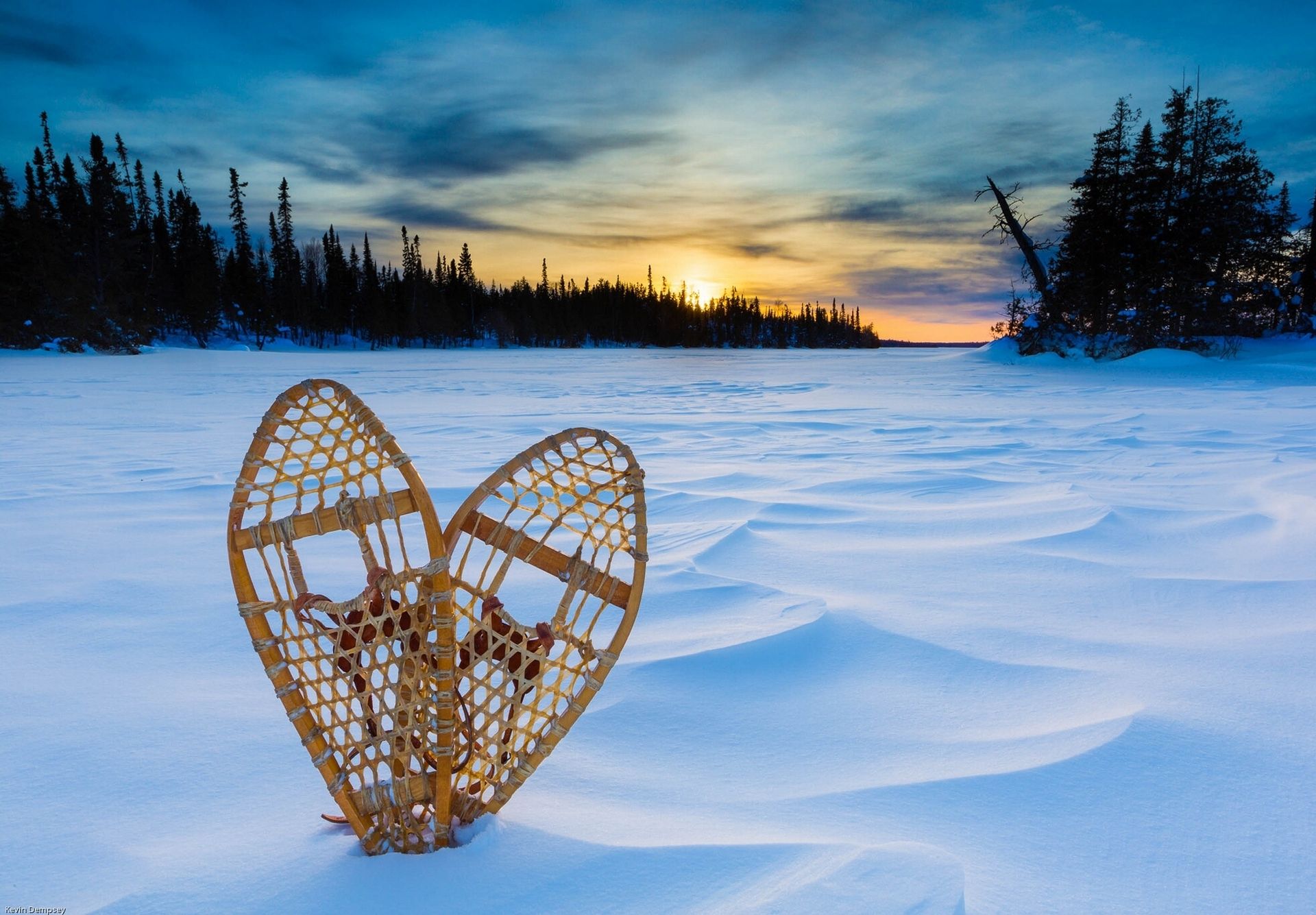 1920x1335 Wallpaper winter, snow, sunset, Canada, Ontario, Canada, Ontario, Thunder Bay for mobile and desktop, section пейзажи, resolution 1920x1335