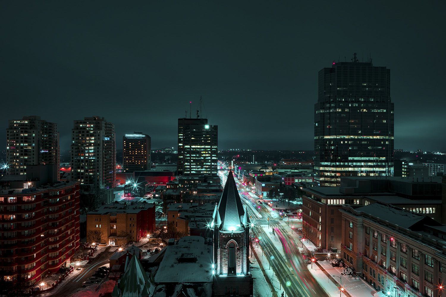 1500x1000 London Canada Wallpaper Mural Skyline Wallpaper