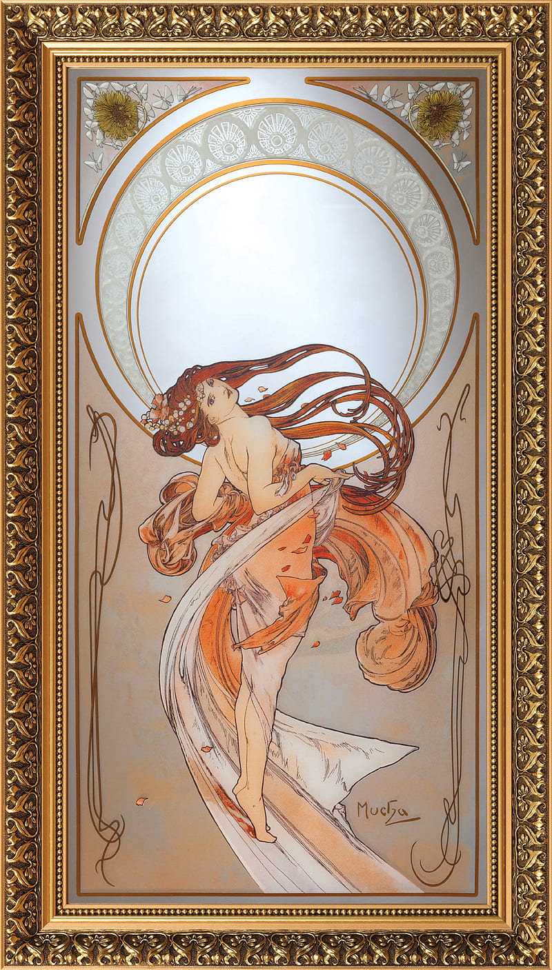 800x1407 Alphonse mucha danse, alphonse, art noveau, danse, mucha, noveau, HD phone wallpaper