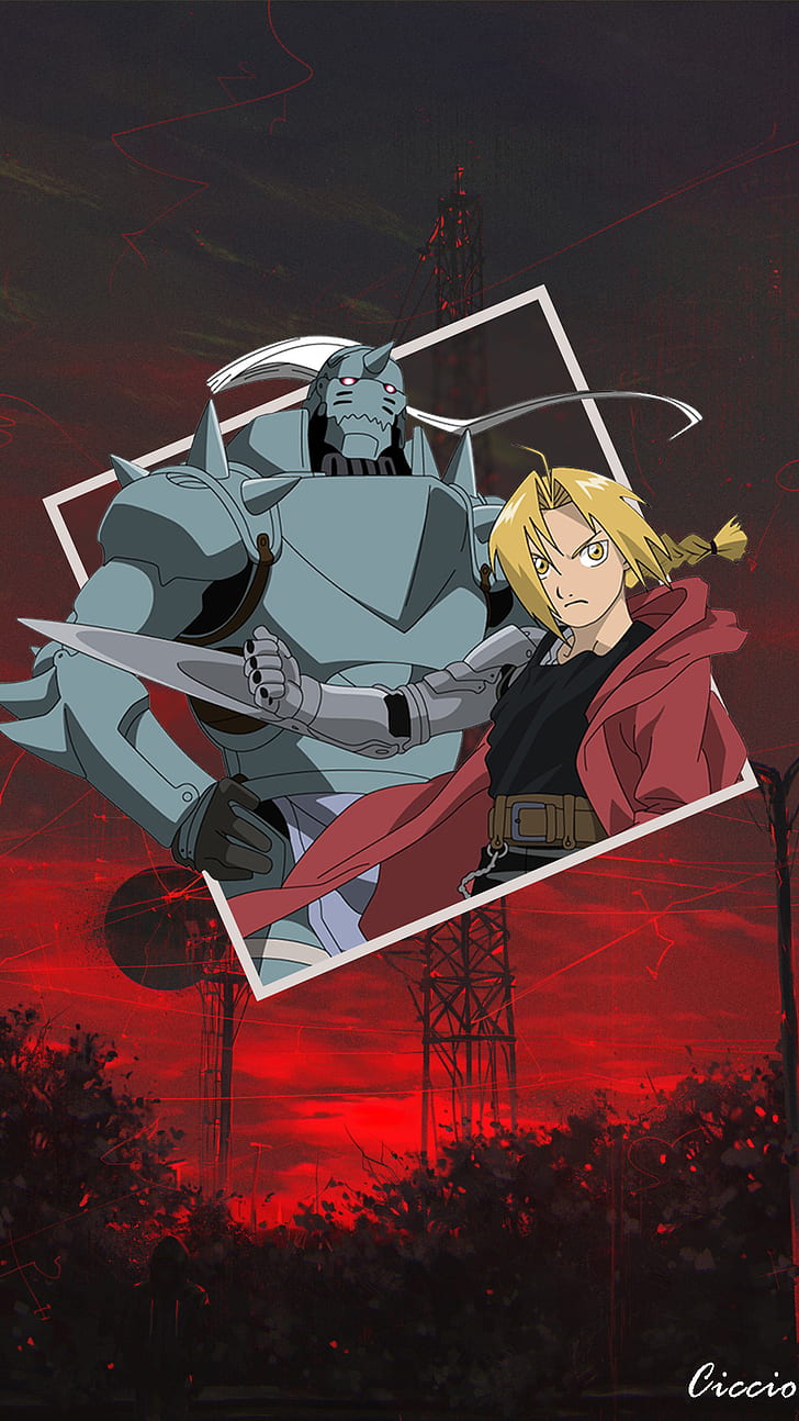 728x1294 HD wallpaper: Full Metal Alchemist, Full Metal Alchemist Brotherhood, anime