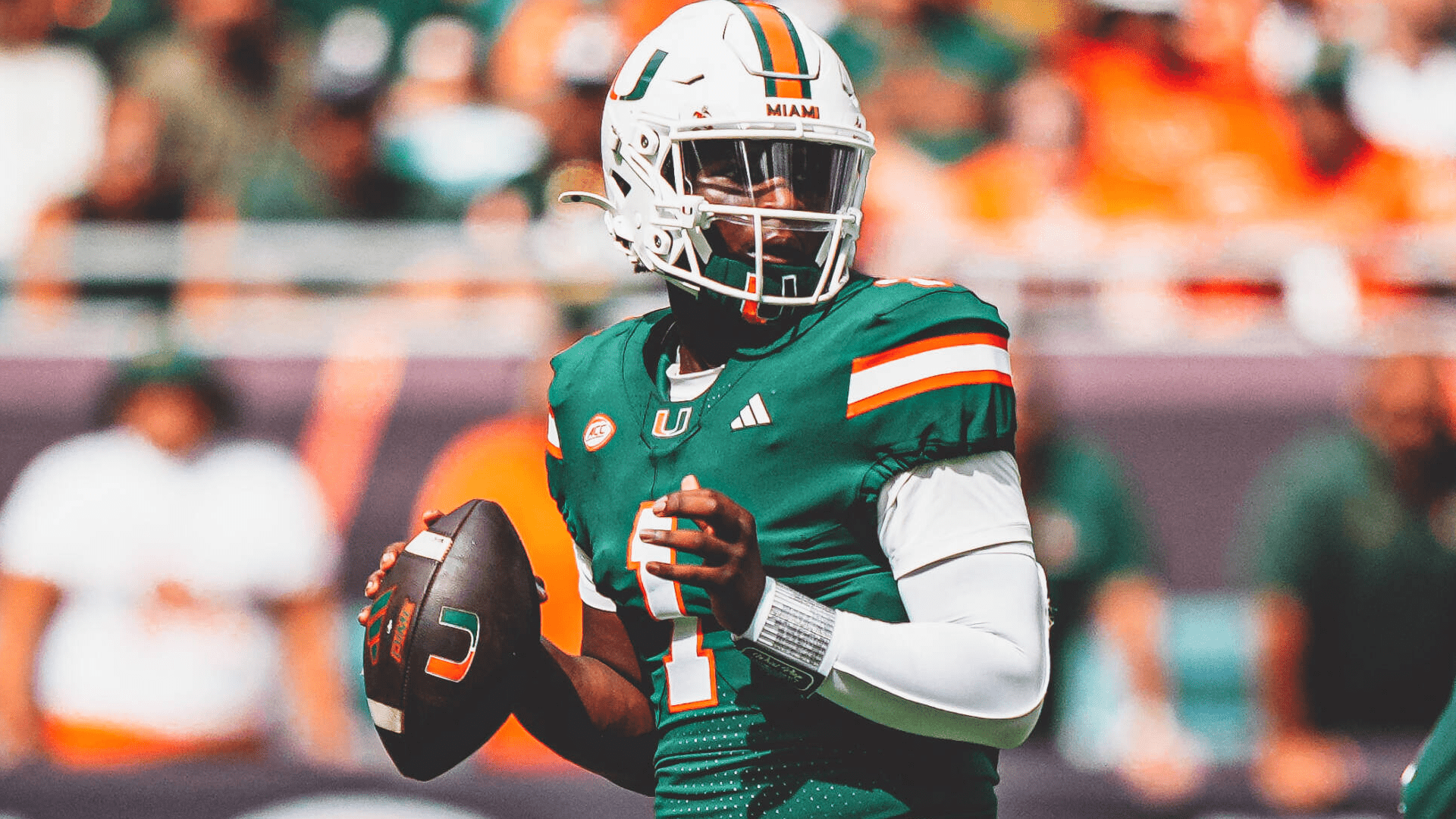 1920x1080 Miami's Ward Wins 2024 Davey O'Brien National Quarterback Award Coast Conference