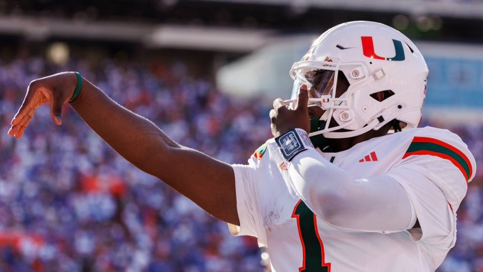 1600x900 Cam Ward Took His Viral Touchdown Celebration From Western Kentucky And Does NOT Want The Credit