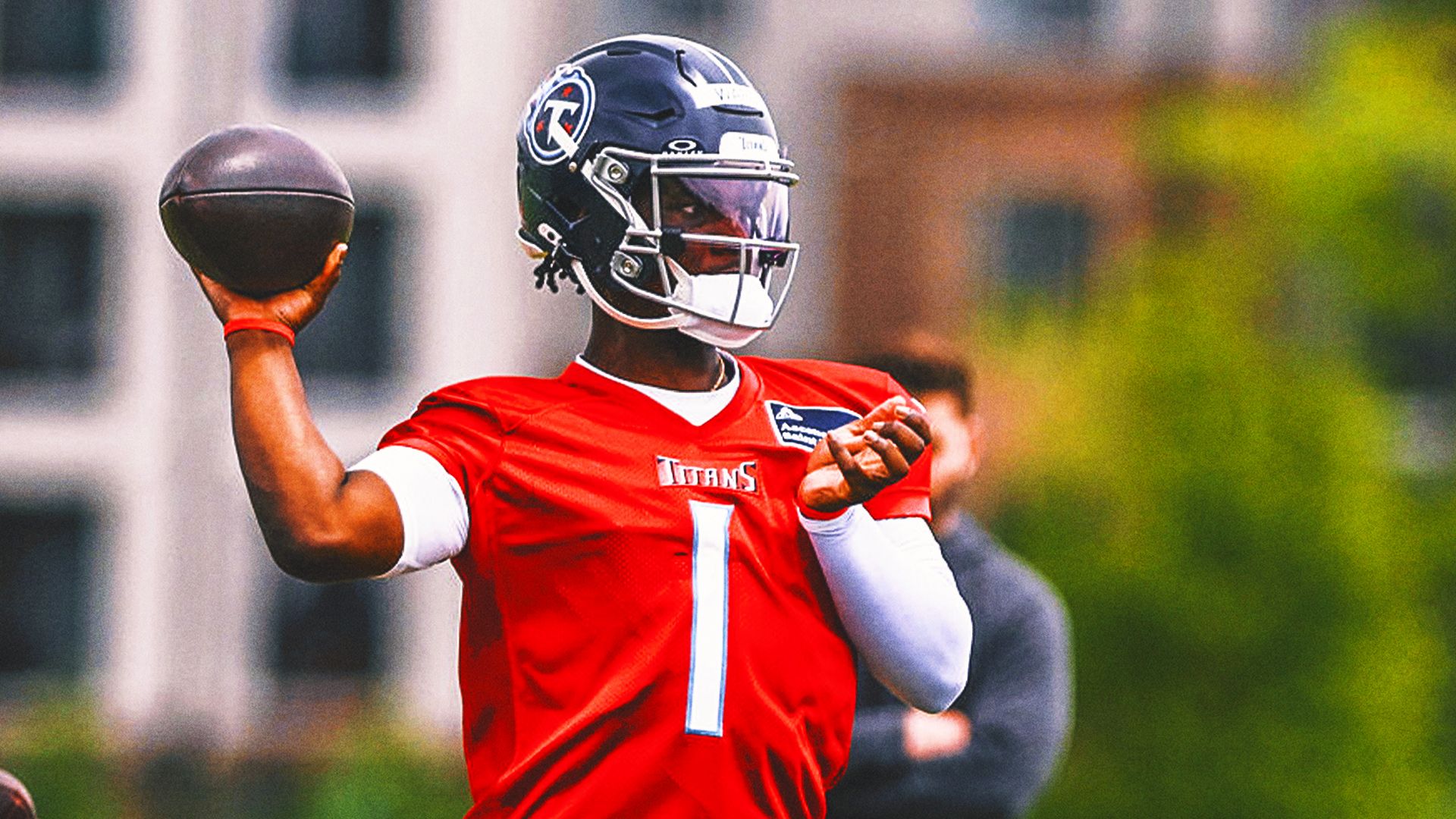 1920x1080 Titans QB Cam Ward on first days of OTAs: Throws have to be on time 'a lot more'