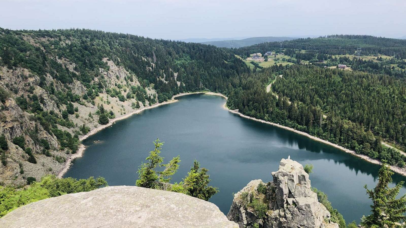 1600x900 The Lac Blanc in Alsace