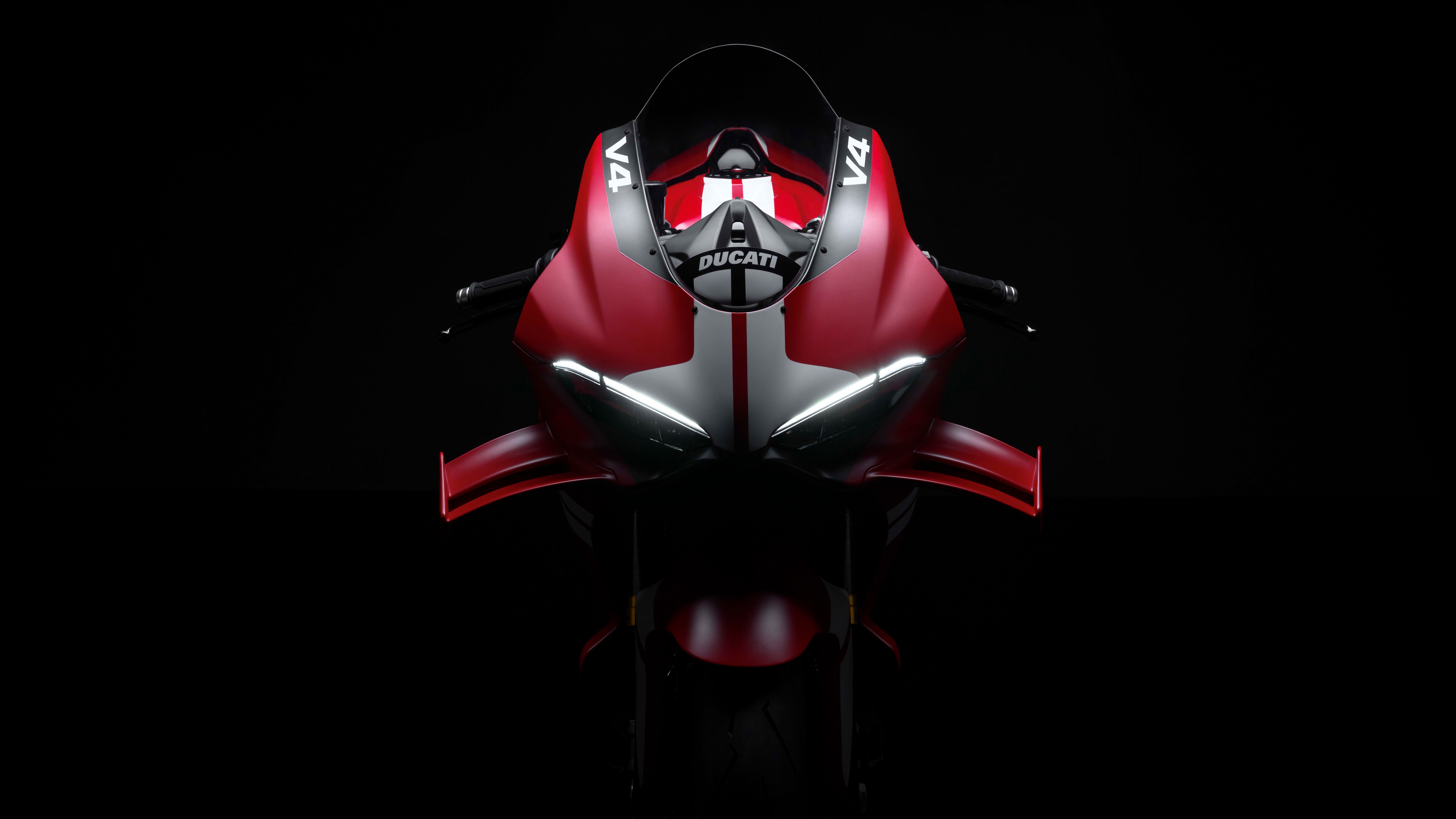 7680x4320 Ducati Superleggera V4 Centenario Wallpaper 4K, Dark background, 8K