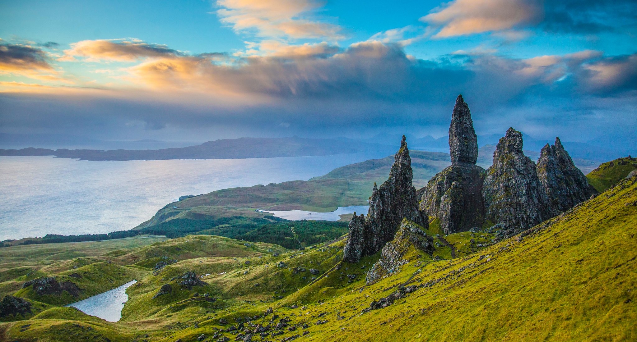2048x1101 Sunrise On the Isle of Skye Wallpaper, HD City 4K Wallpaper, Image and Background
