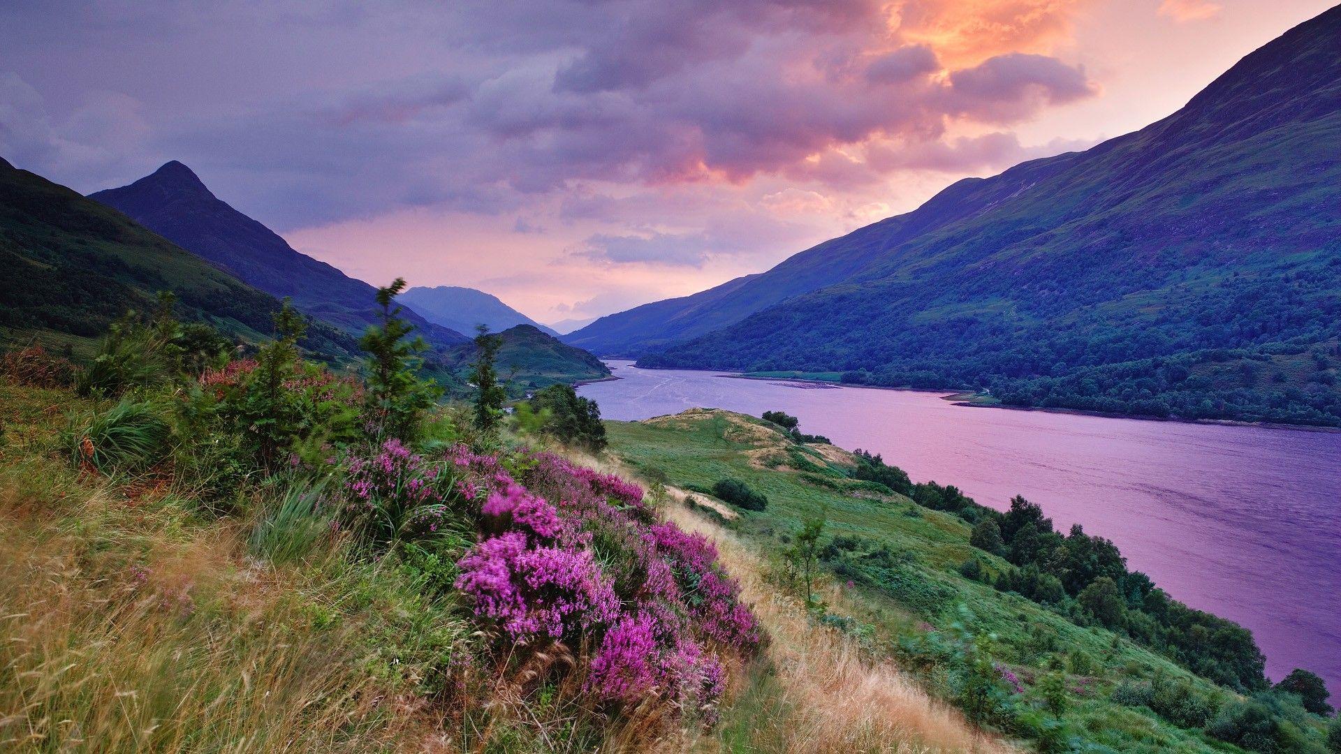 1920x1080 Traveling in the Scottish Highlands