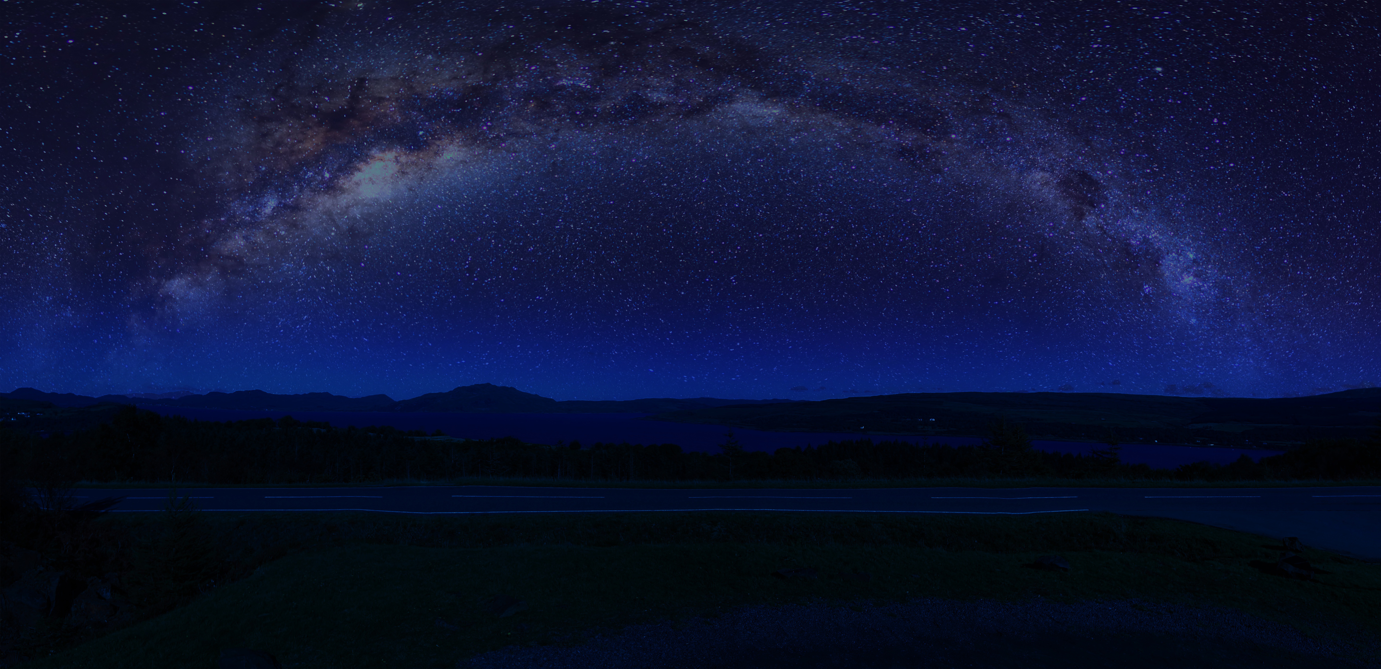 4840x2344 Scenery Night In Scotland Wallpaper, HD Nature 4K Wallpaper, Image and Background