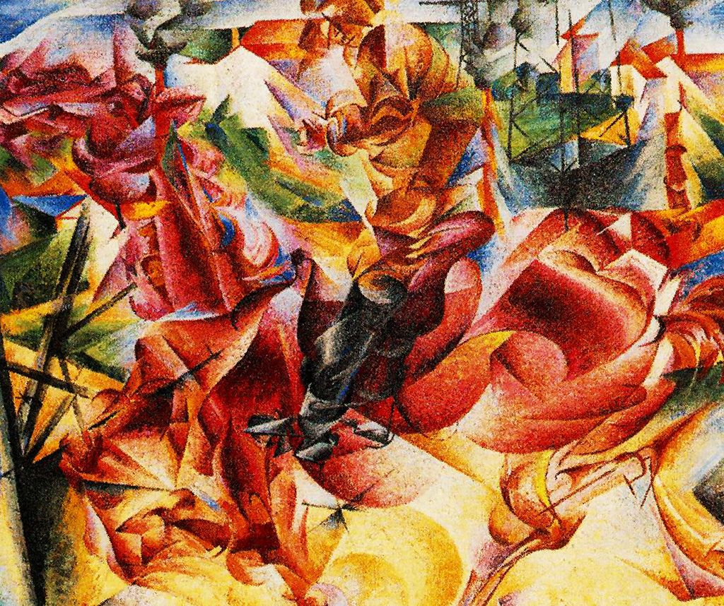 1024x858 Biography and art works of Umberto Boccioni