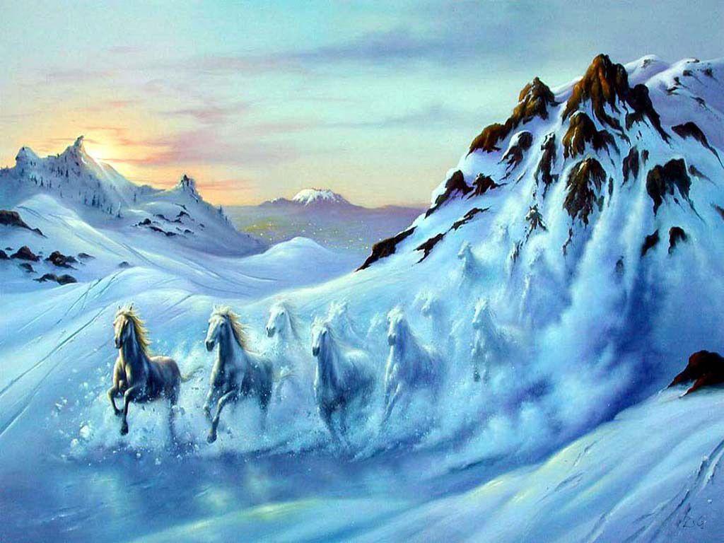 1024x768 Cool 3D Desktop Wallpaper Nature