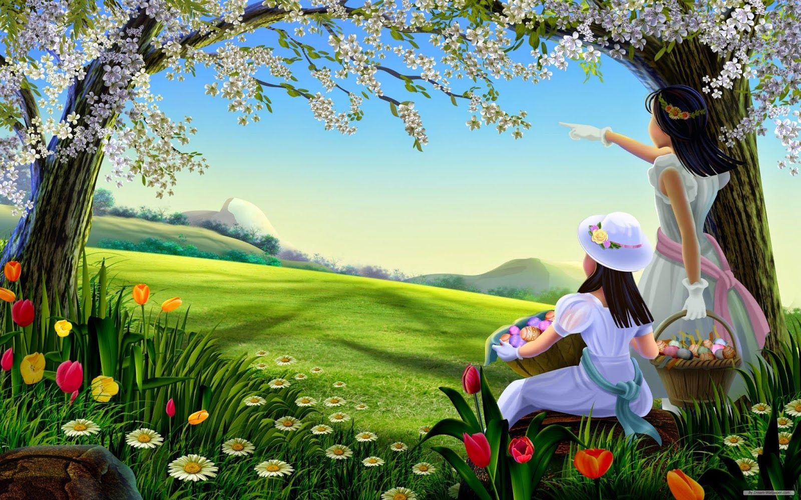 1600x1000 3D Nature Wallpaper Animation