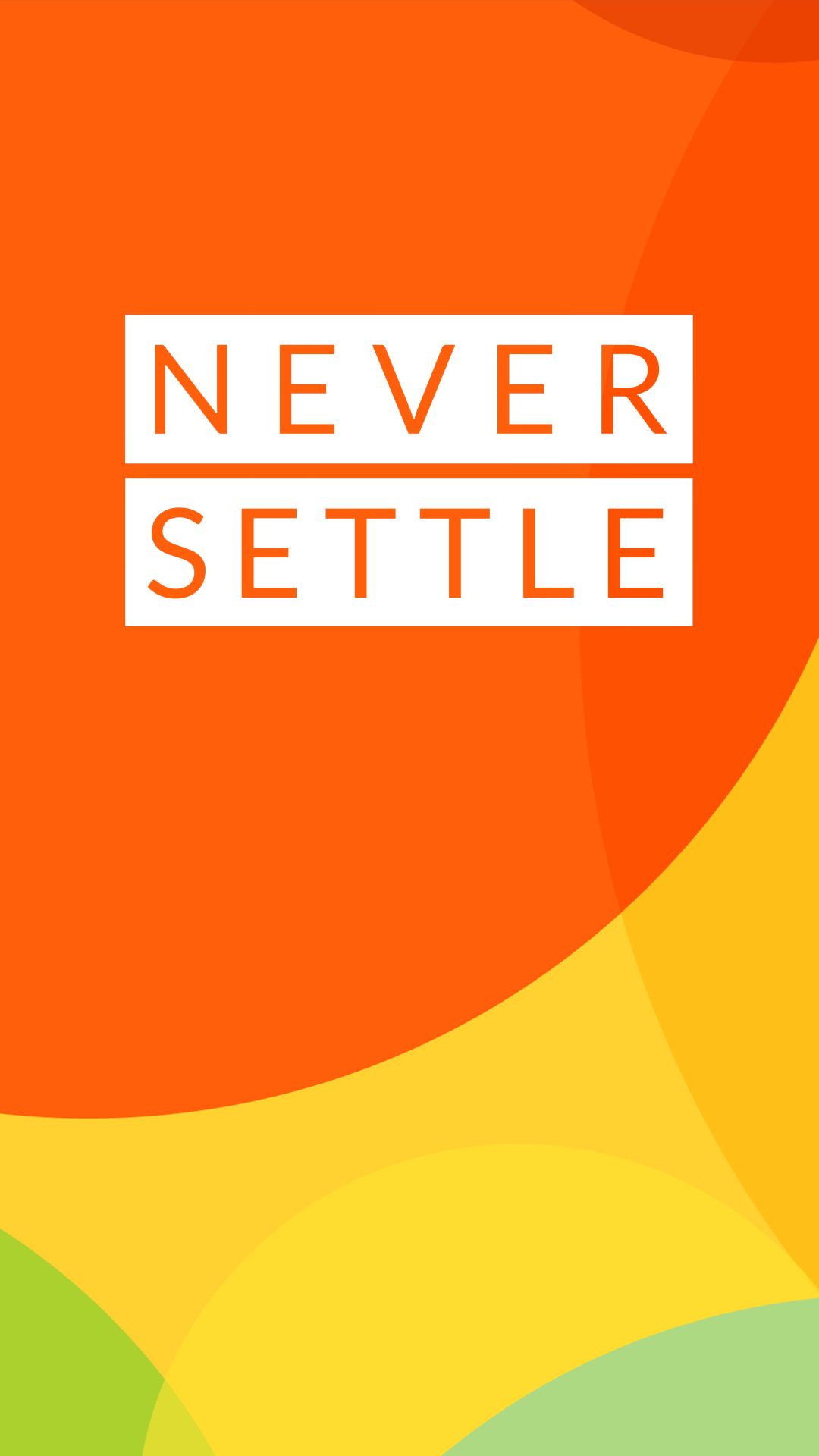 1080x1920 MIUI v6 Never Settle wallpaper for [Oneplus One]