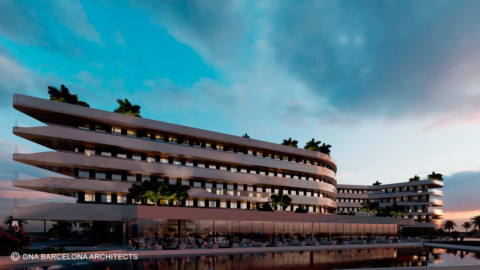 1920x1080 COMPLEXE HOTELIER 4*. ARGELIA Barcelona Architects