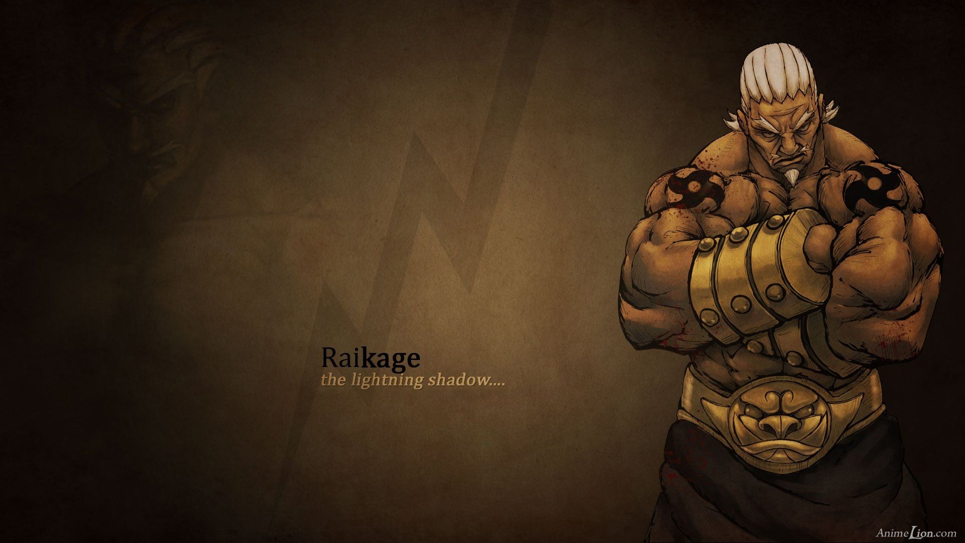 1920x1080 Raikage Power: HD Naruto Anime Wallpaperx1080