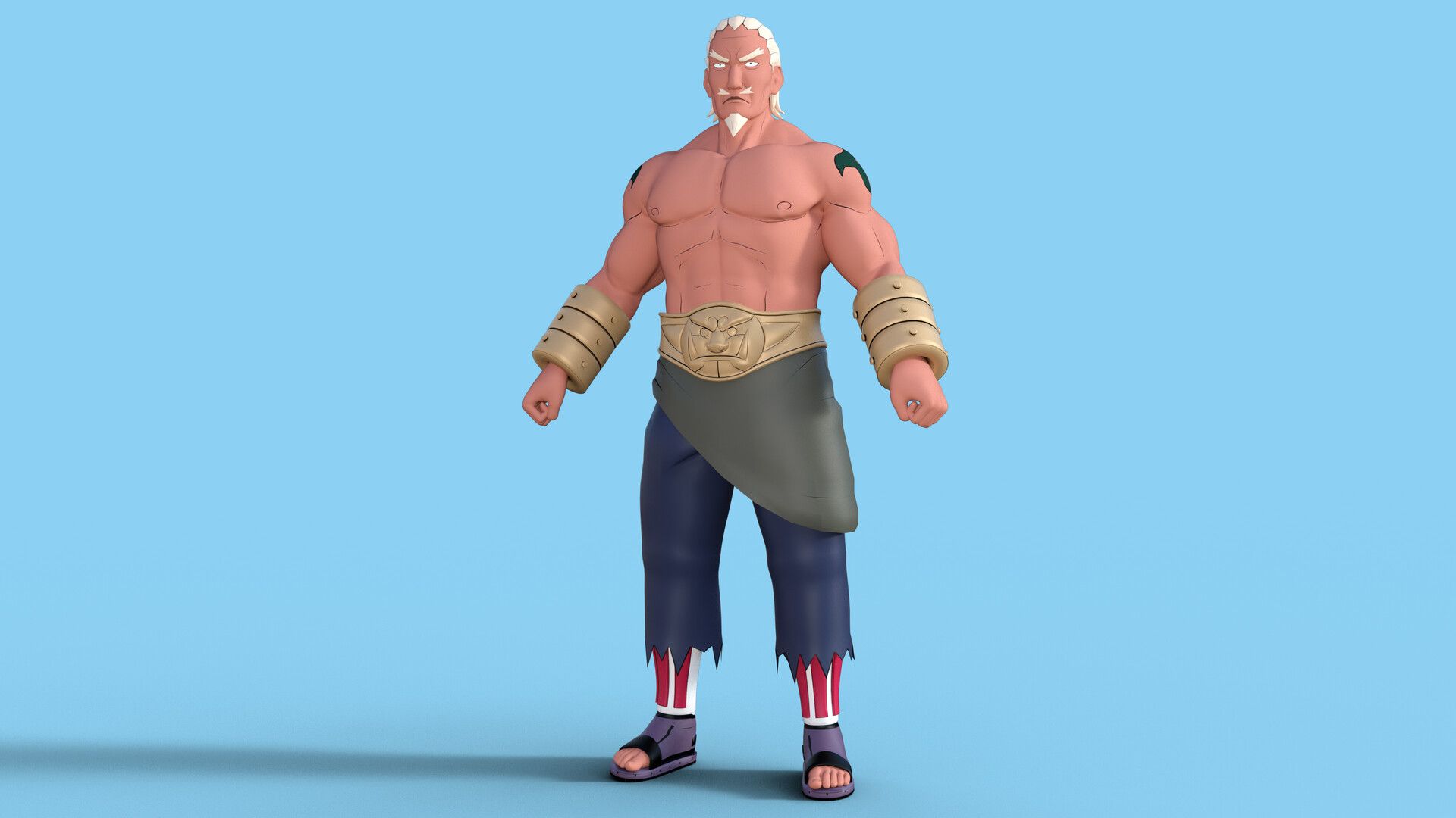 1920x1080 Mike Arts Render (Fourth Raikage)