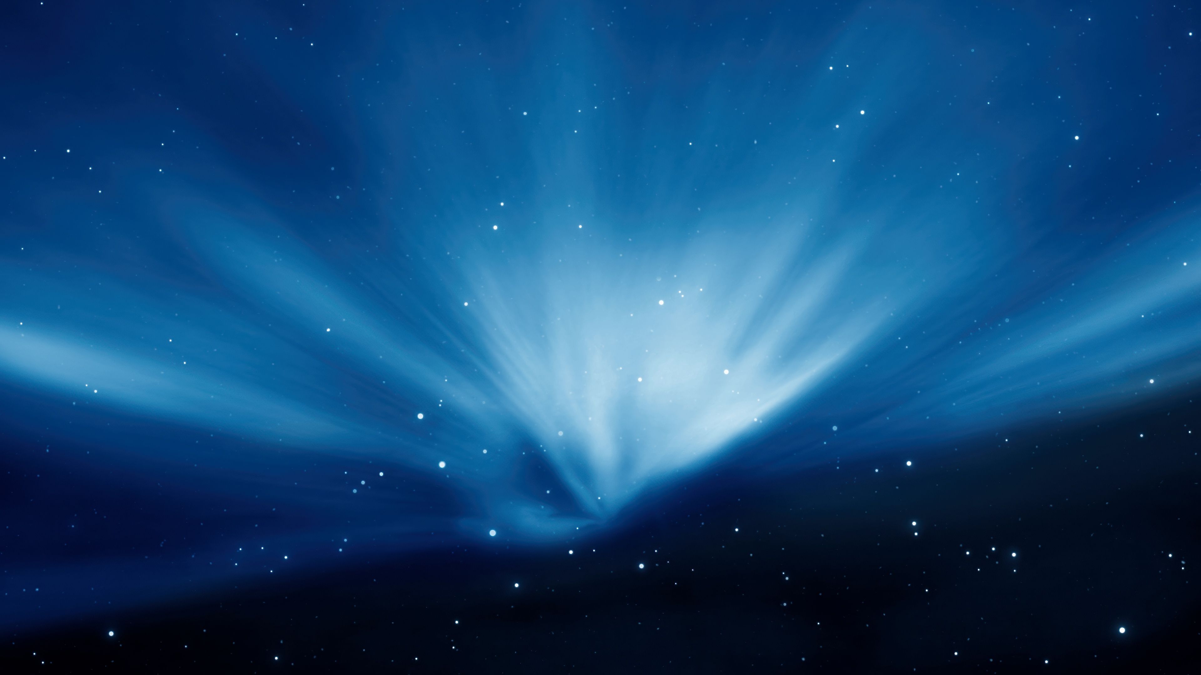 3840x2160 OS X Leopard Wallpaper 4K, Stock, Aurora Borealis, Mac OS X
