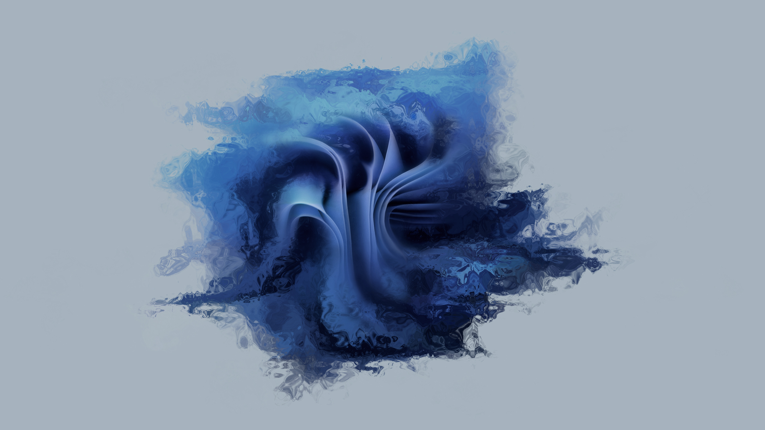 2560x1440 Windows Blue Mess Wallpaper, HD Abstract 4K Wallpaper, Image and Background