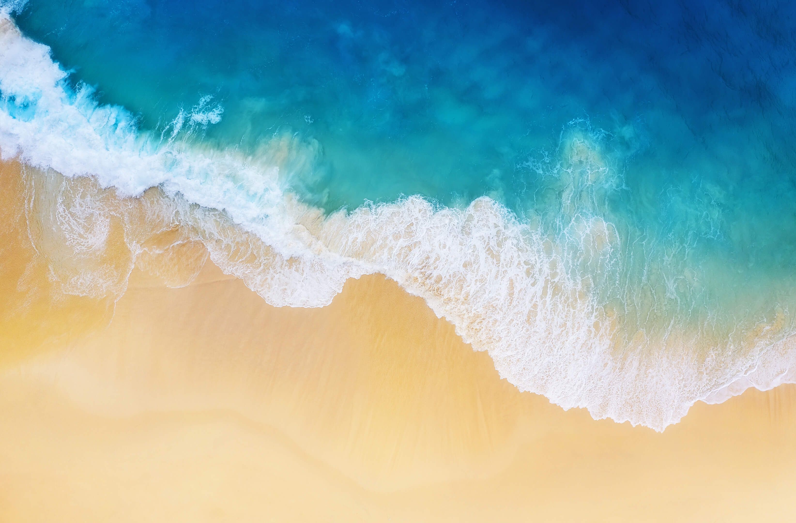 3288x2160 Microsoft Windows 11 Stock Default Aerial Beach Vibrant Blue Popular 4K