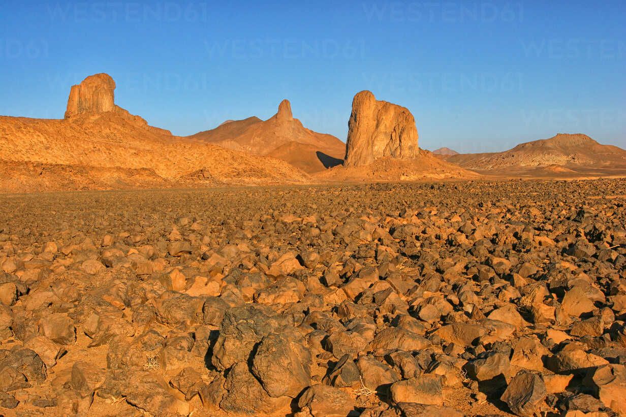 1232x821 Algeria, Wilaya Tamanrasset, Hoggar Mountains, Atakor at sunlight