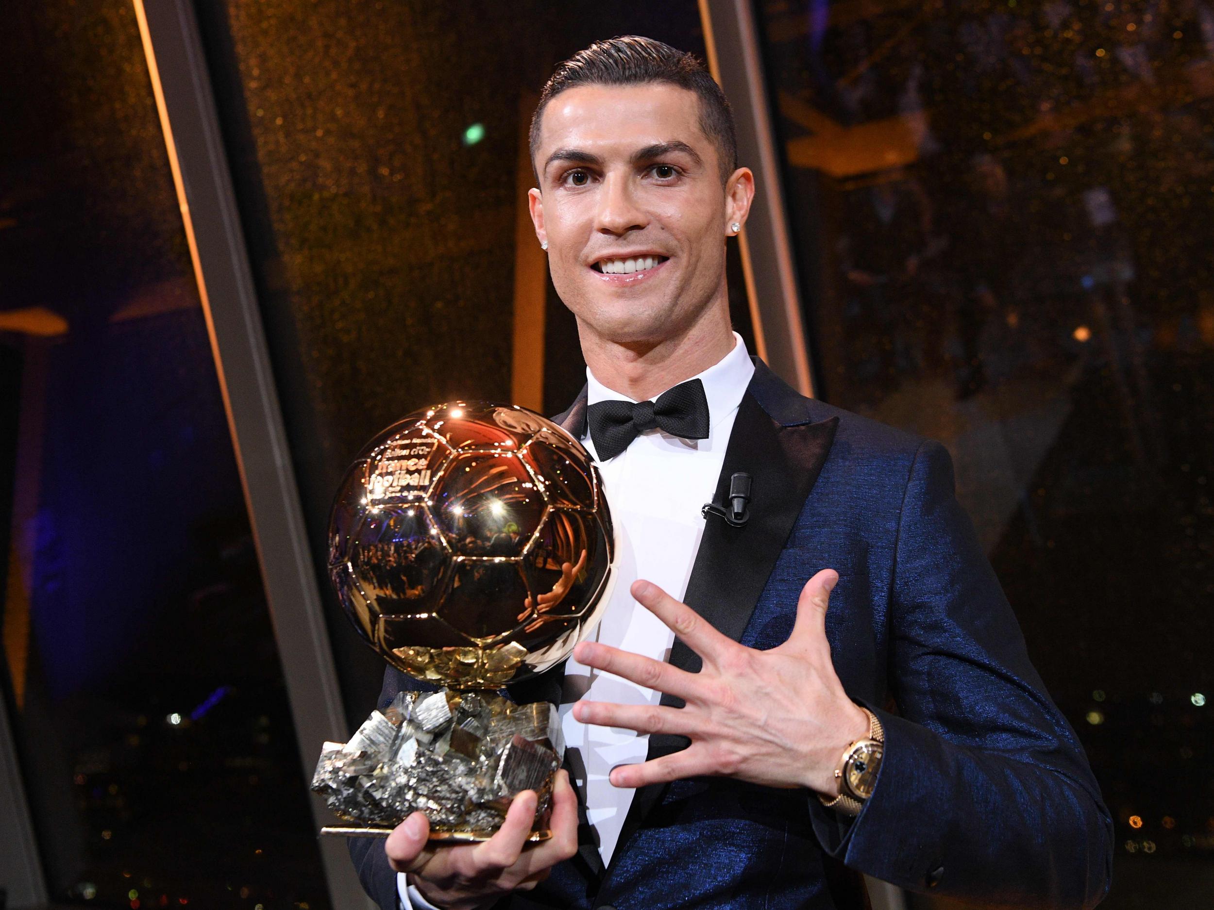 2500x1875 Cristiano Ronaldo crowns himself 'best player in history' after fifth Ballon d'Or