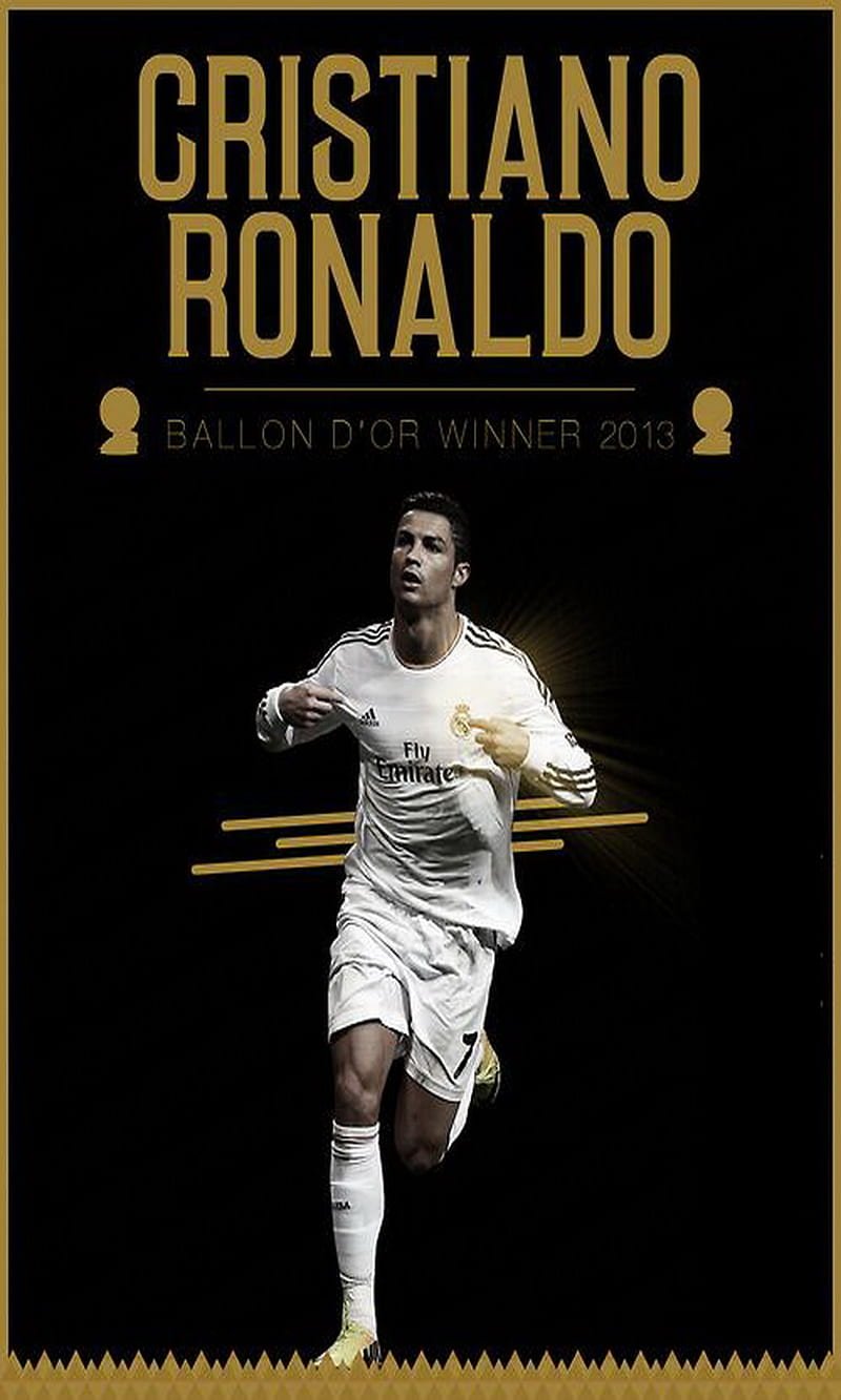800x1333 Cr ballon dor, cristiano, ronaldo, winner, HD phone wallpaper