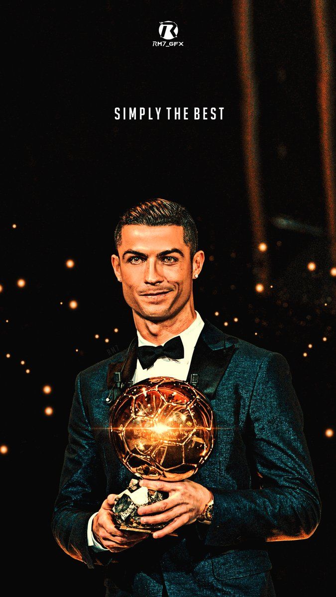 675x1200 Christiano ronaldo wallpaper HD 4k. Ronaldo holding ballon dor wallpaper, Wallpaper background ronaldo, Ronaldo ballondor