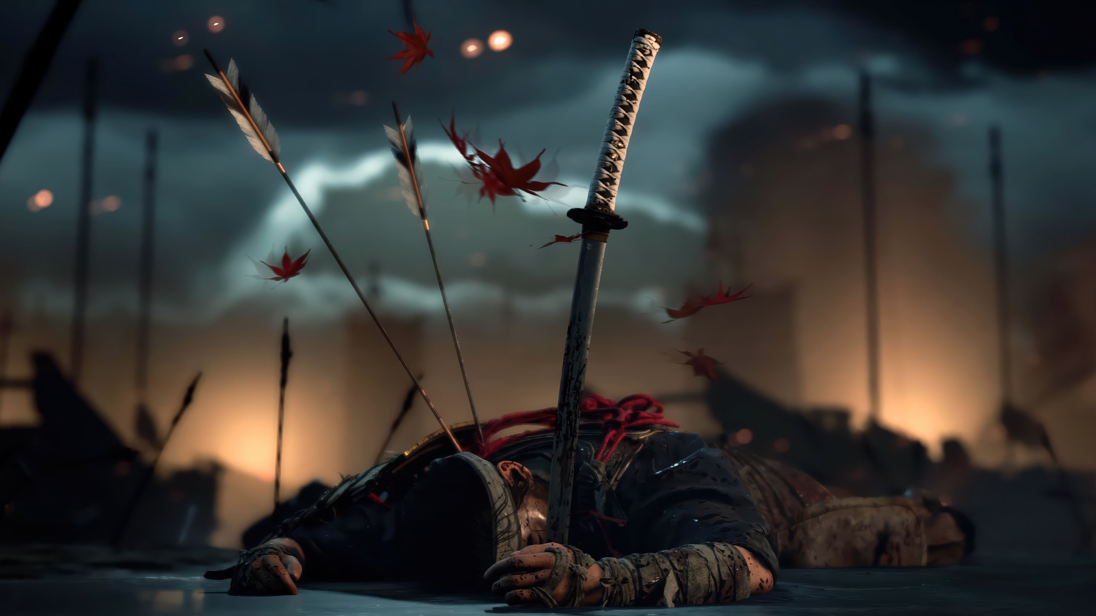 3840x2160 Ghost of Tsushima HD 4K Wallpaper PC & Phone