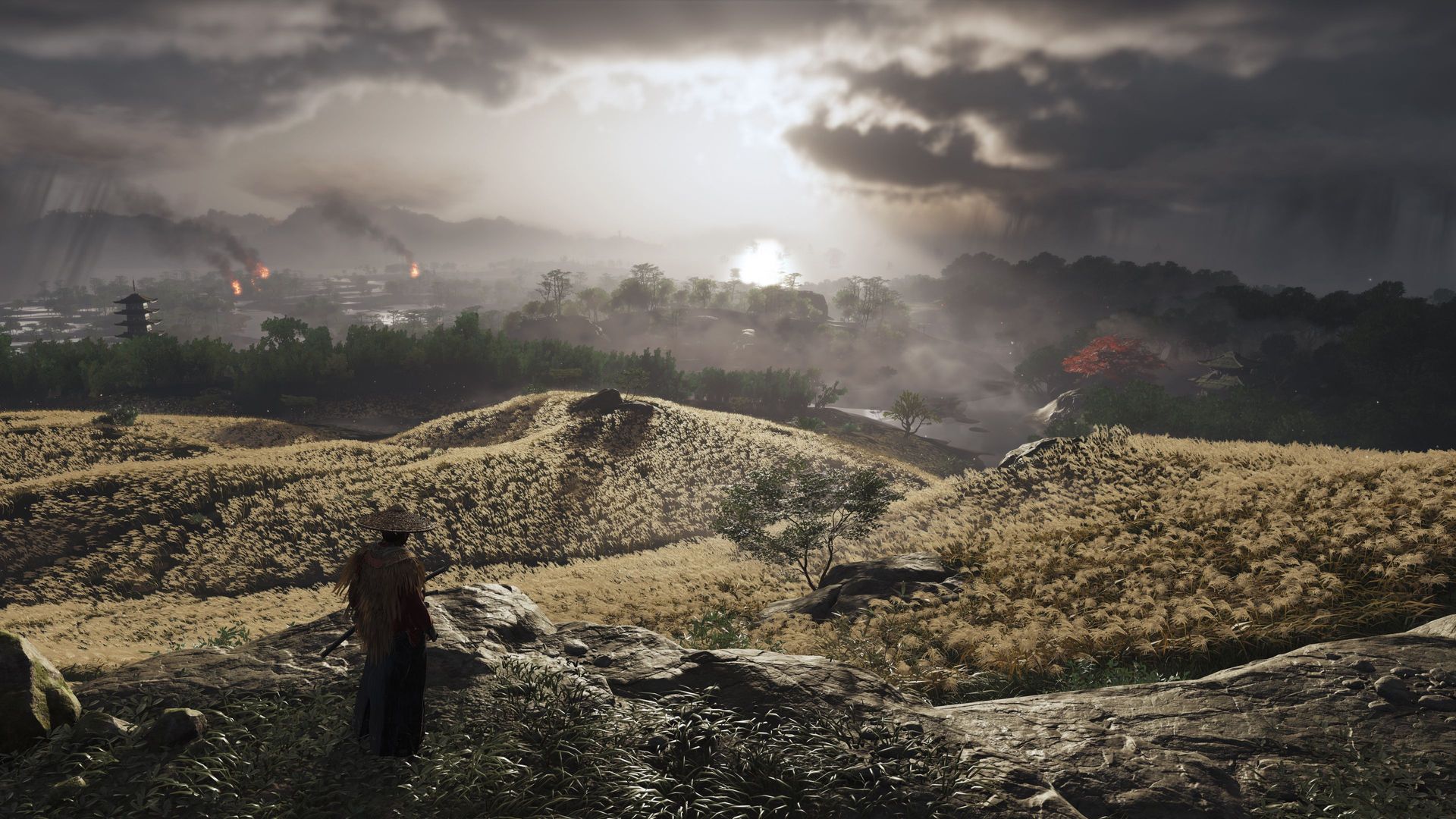 1920x1080 Download Ghost of Tsushima, Ghost, Tsushima, 4K Wallpaper in 1920x1080 Resolution