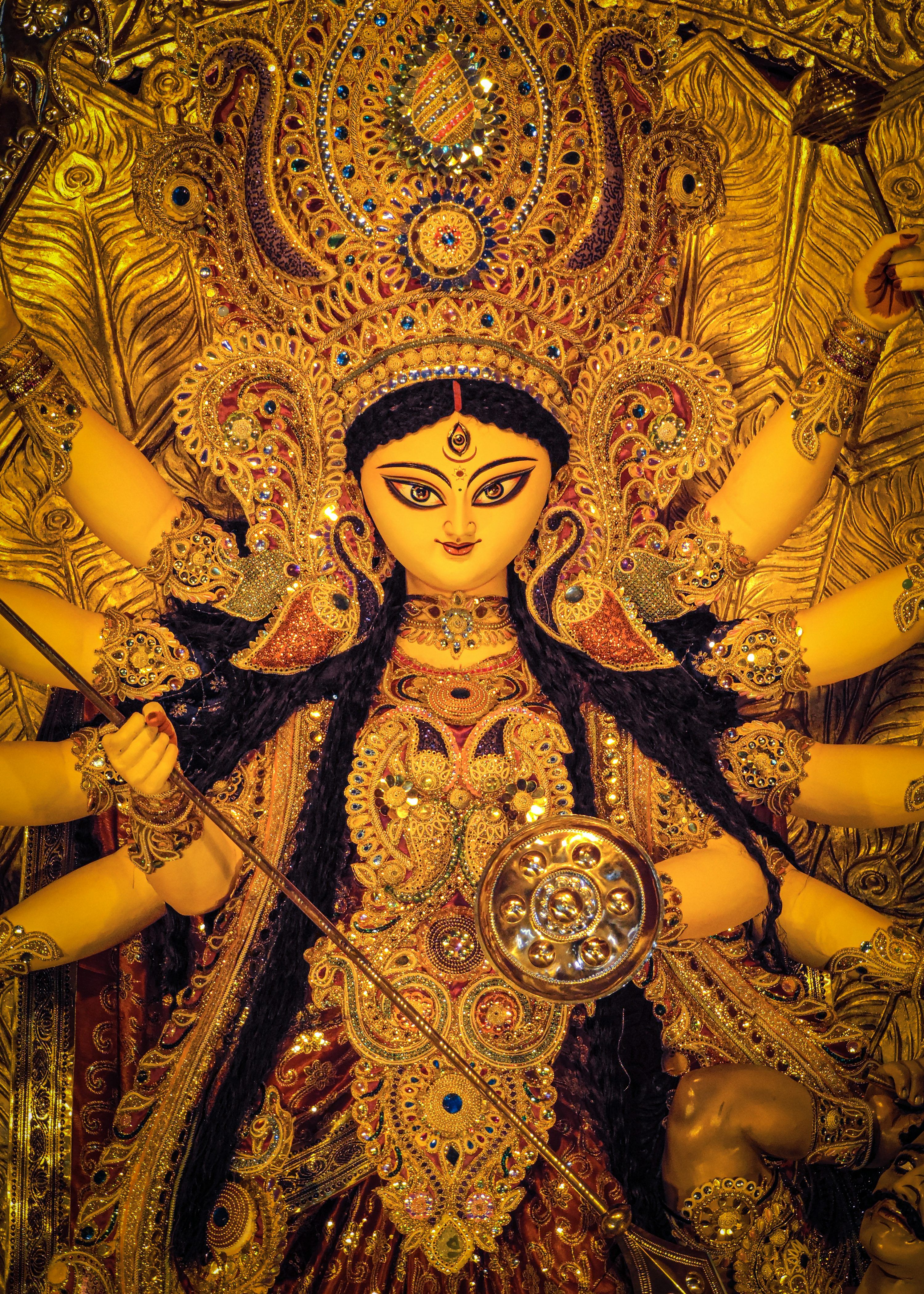 3000x4202 Durga Puja Picture. Download Free Image
