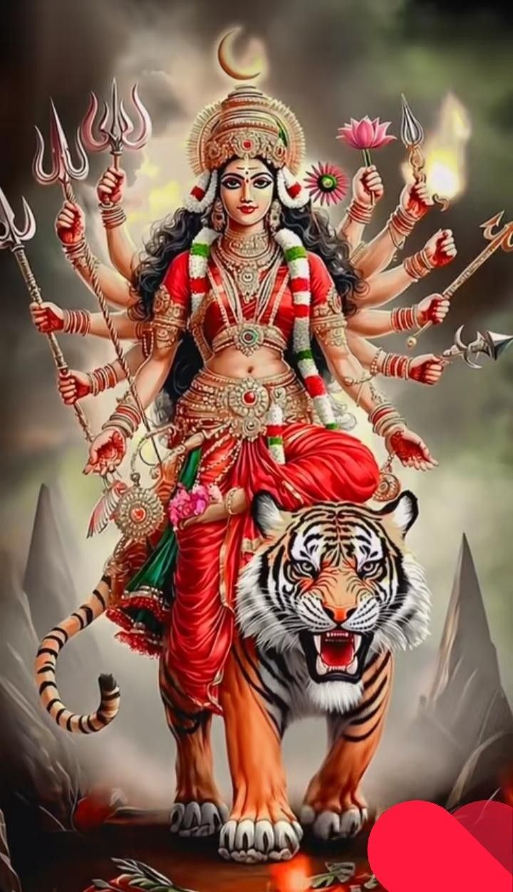 720x1252 Durga ji image. Durga ji photo, Mata durga image, Indian gods